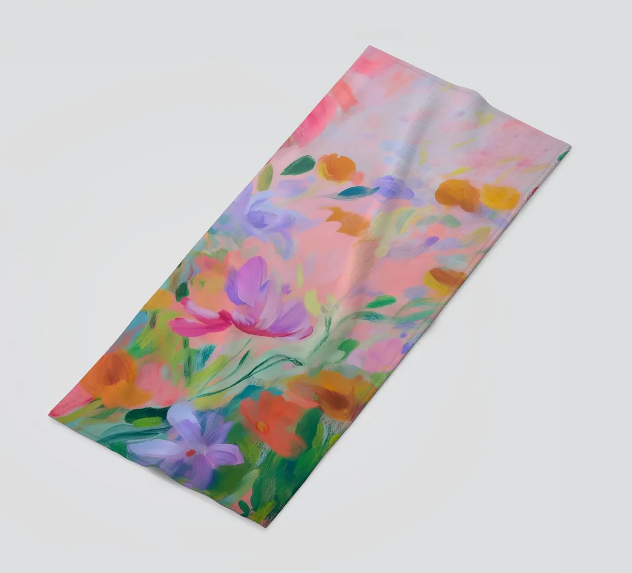 La magia dei fiori telo mare da Carina Pop & Pastell