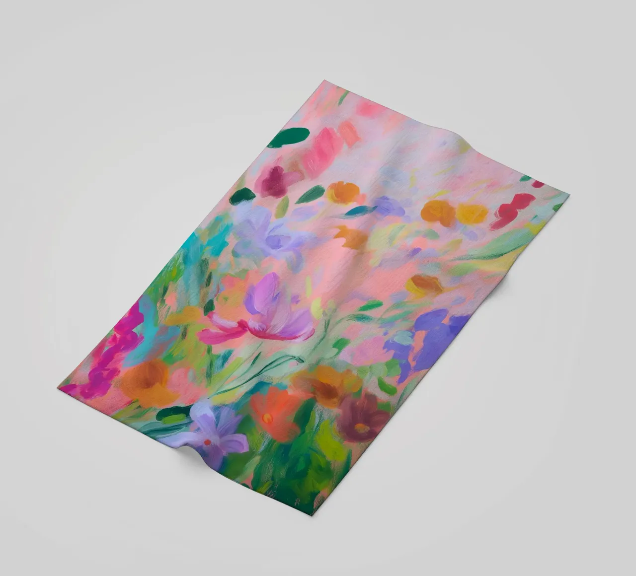 La magia dei fiori telo mare da Carina Pop & Pastell