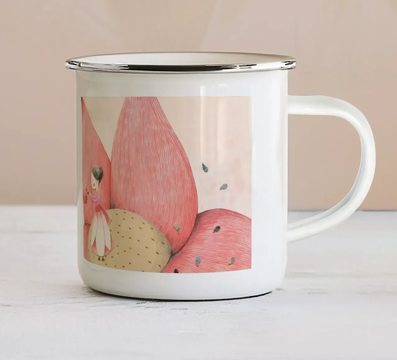 Judith Loske - Däumelinchen tazza in smalto da The Artcircle