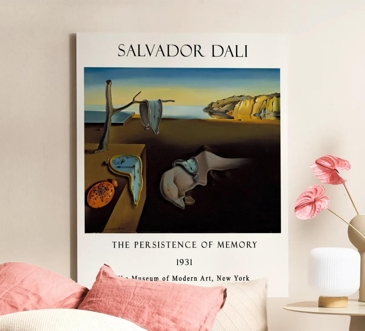 Dalí's Persistence of Memory Smeltende klokken Print canvas van MyMuseum
