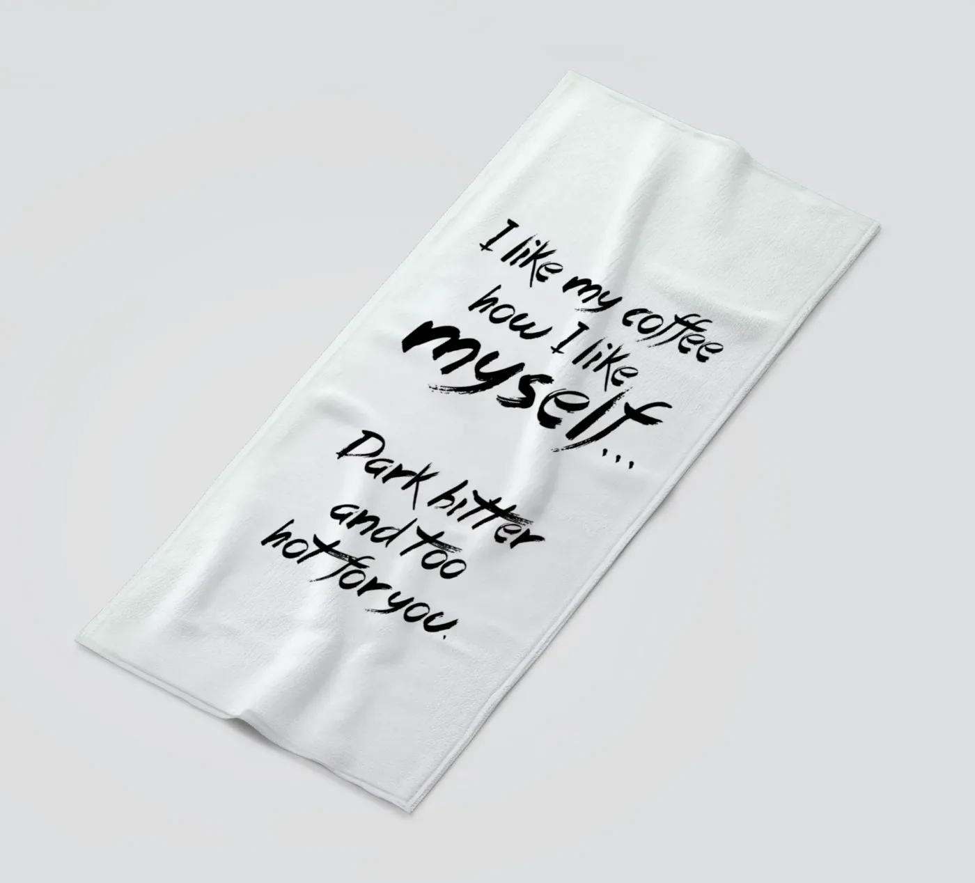 Coffee beach towel by FUNKE Lifestyle GmbH