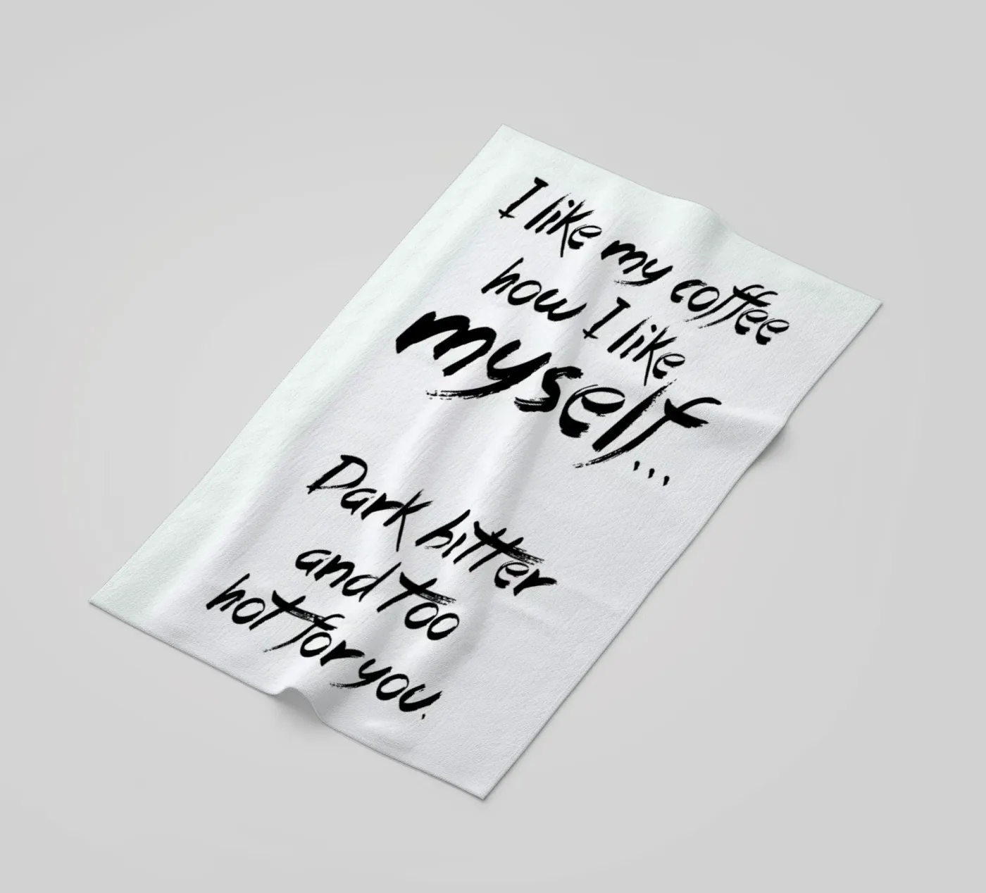 Coffee beach towel by FUNKE Lifestyle GmbH