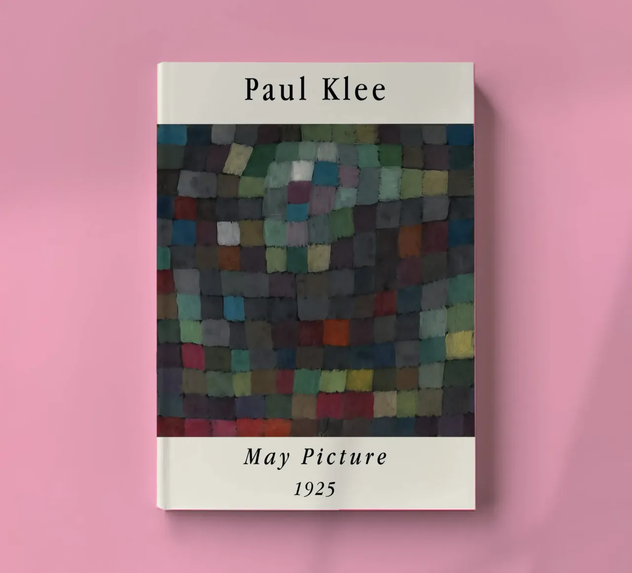 Paul Klee Colorful Abstract Modernist Pattern Print notebook by MyMuseum