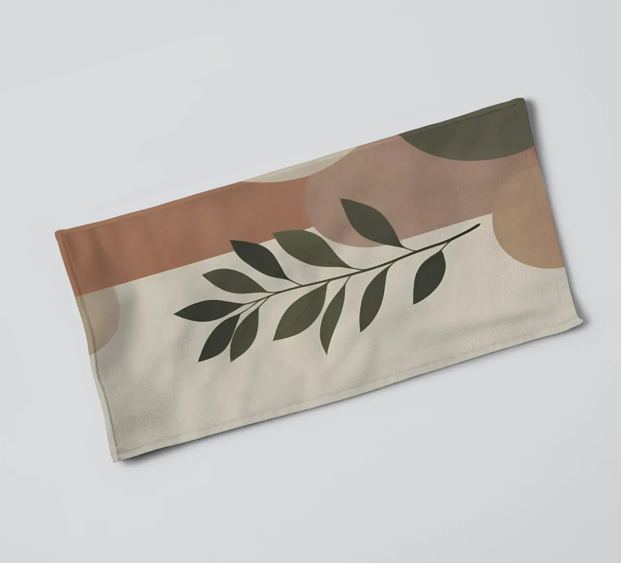Leafy Simplicity towel by Bloom And Brush