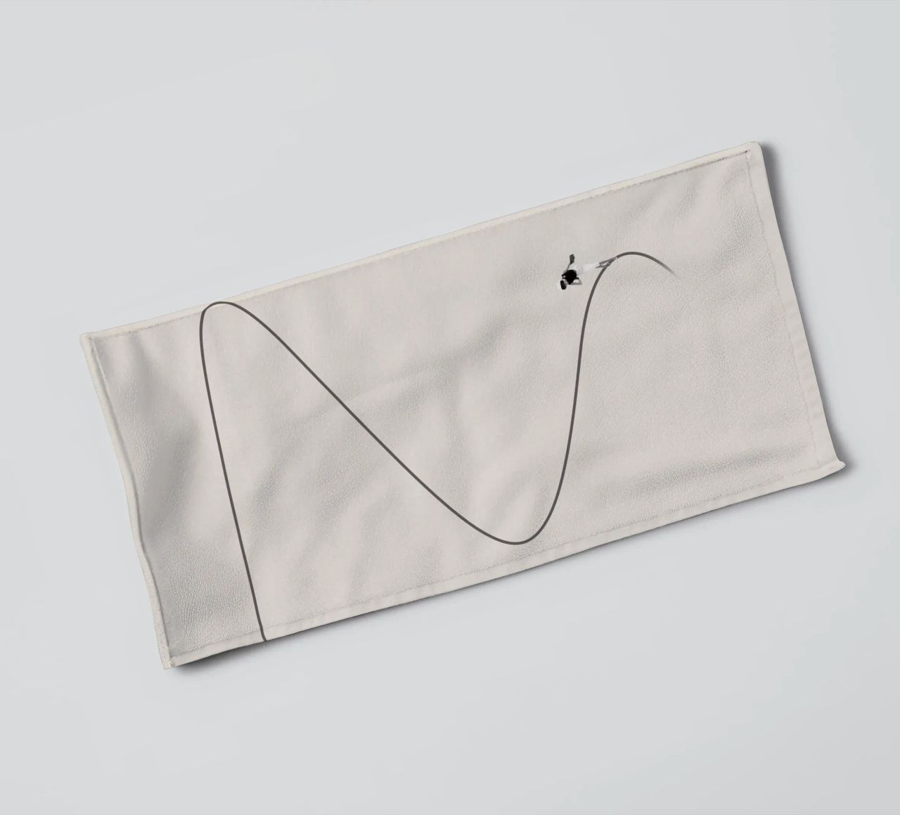 In need of Guidance 2 towel by Maarten Léon