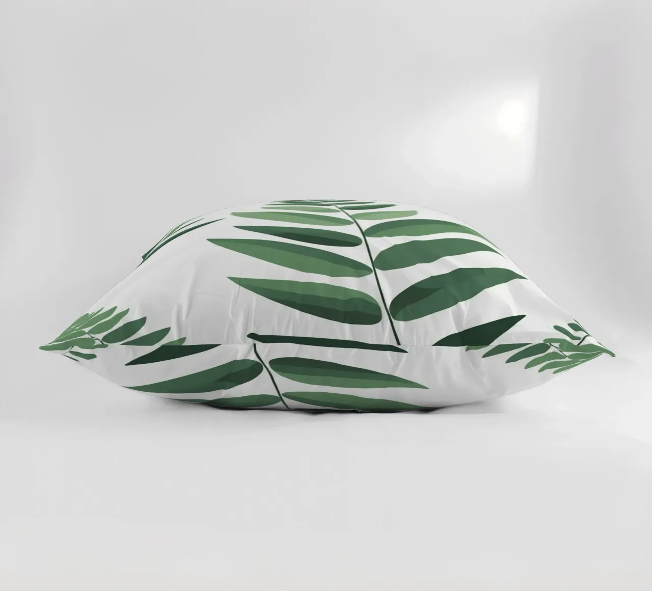 Forma astratta di felce geometrica cuscino da Botanical Gallery