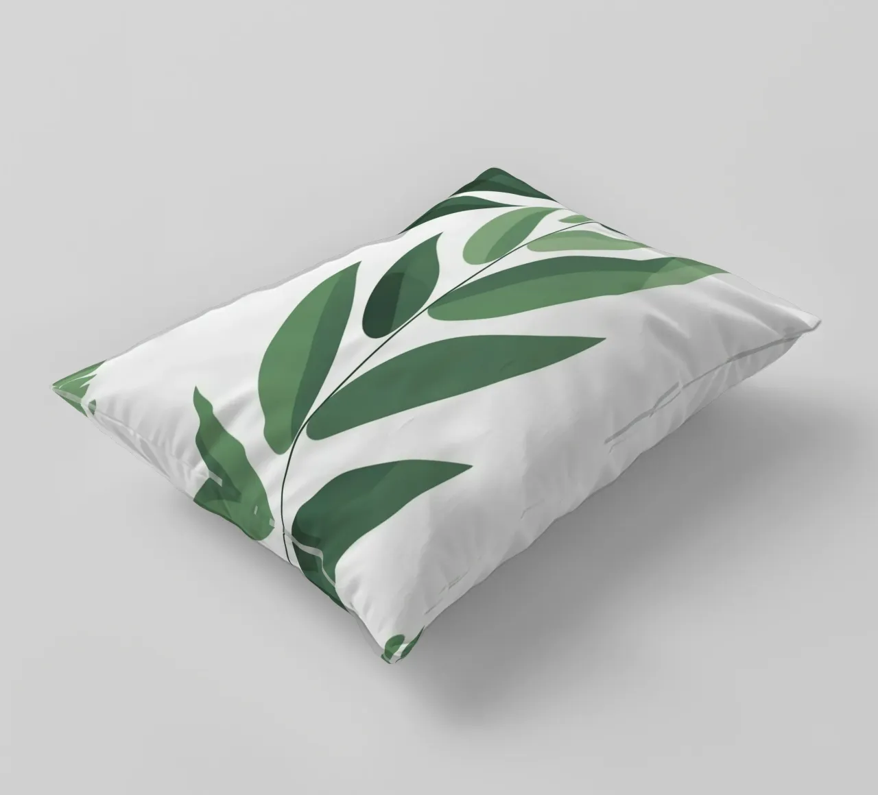 Forma astratta di felce geometrica cuscino da Botanical Gallery