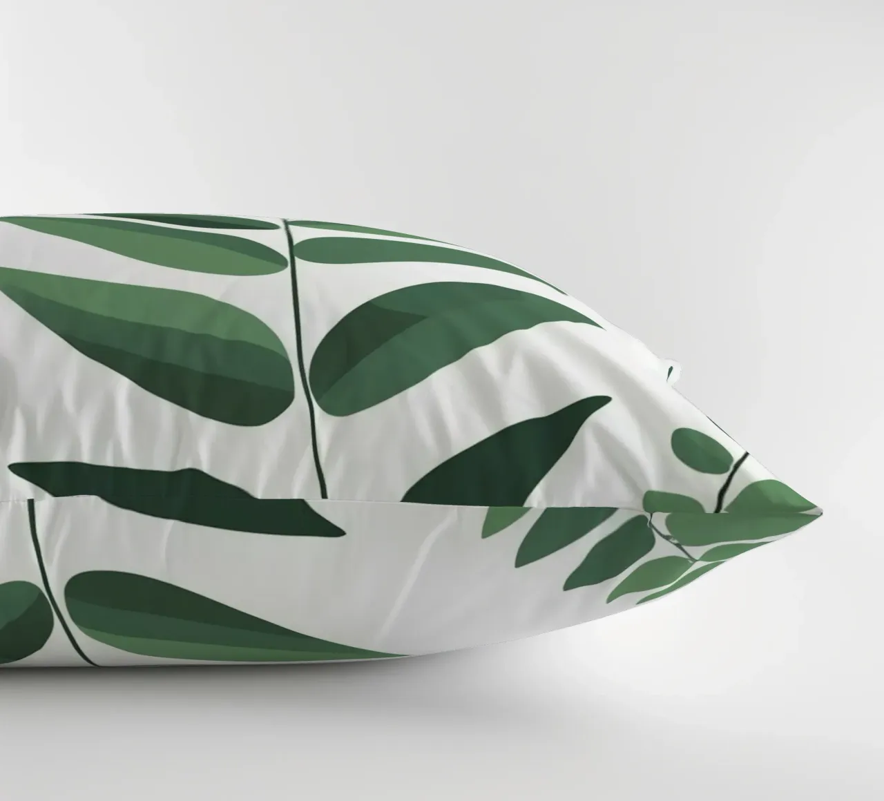 Forma astratta di felce geometrica cuscino da Botanical Gallery