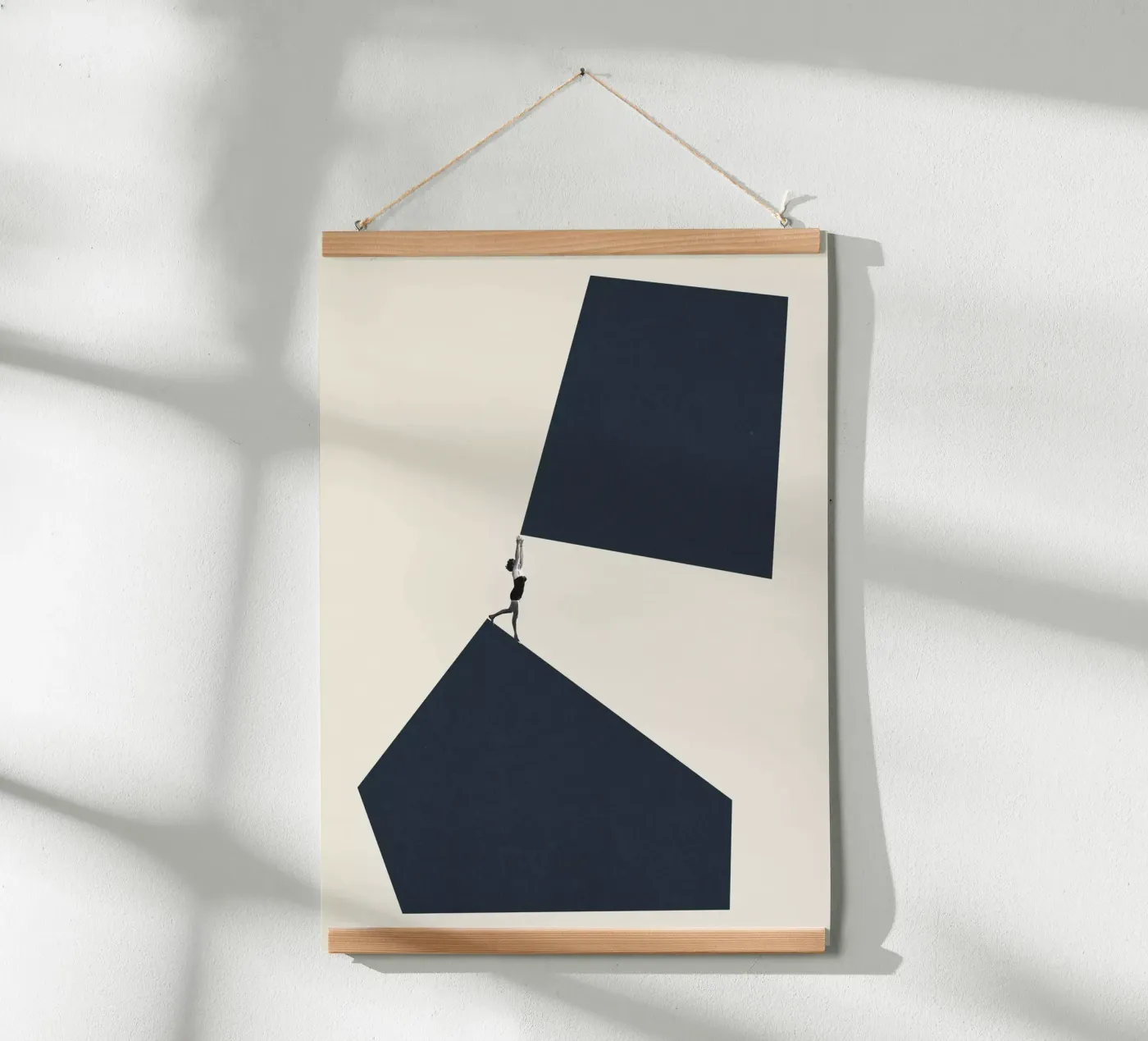 Reaching Higher poster by Maarten Léon