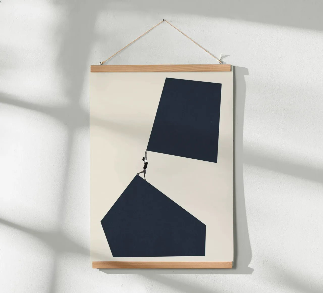 Reaching Higher poster by Maarten Léon