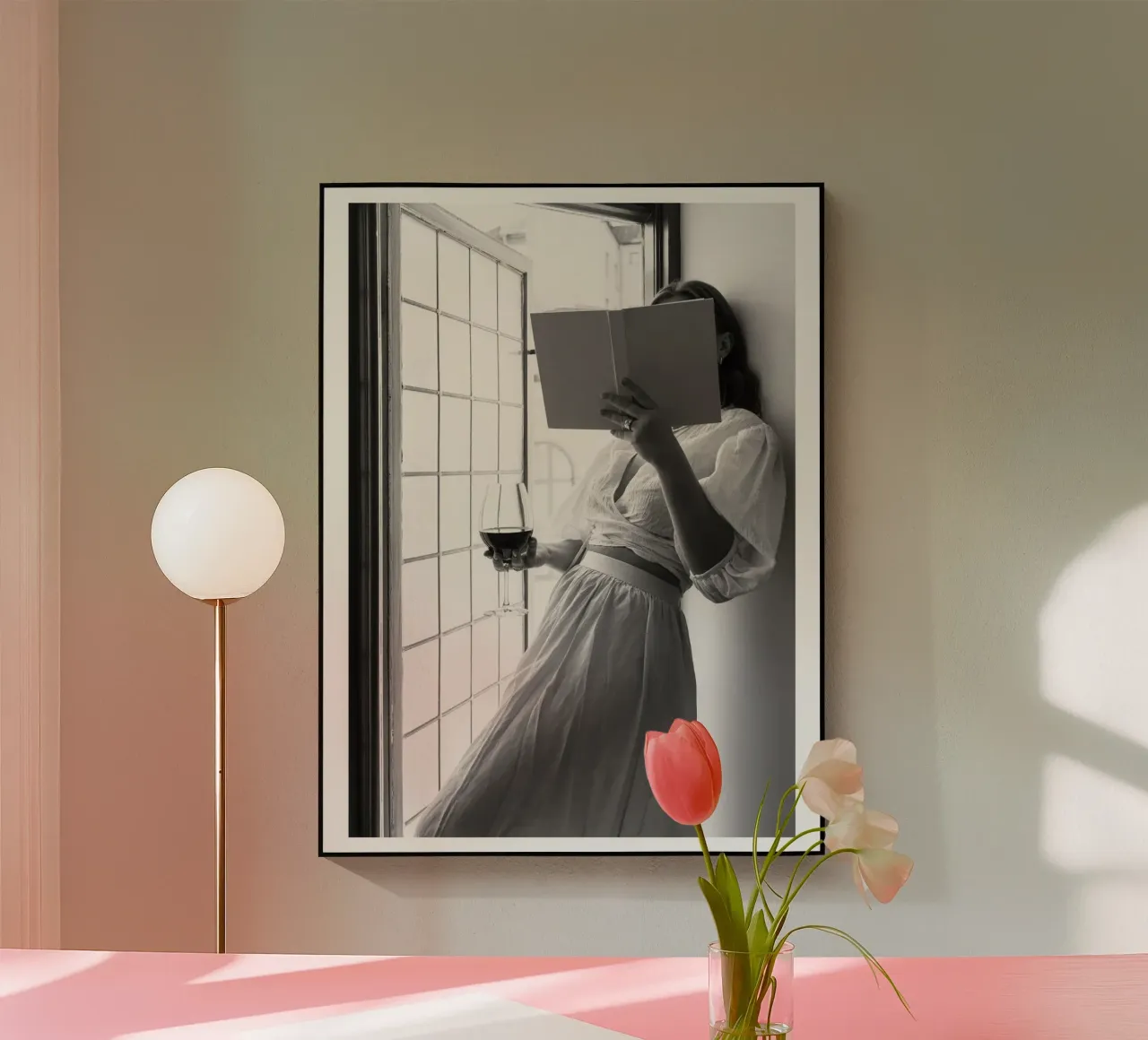 Reading Time plexiglass da blacsteel