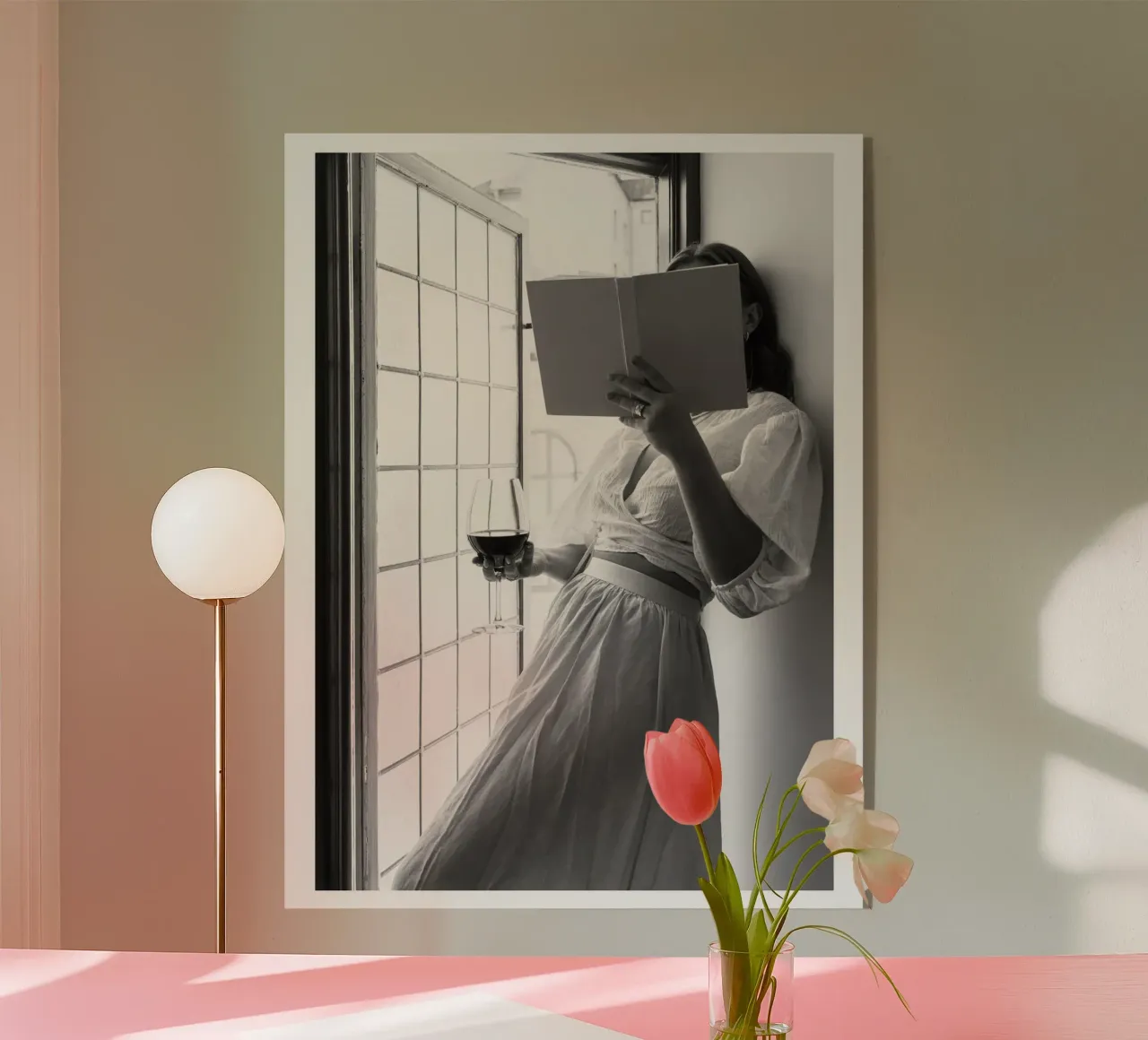 Reading Time plexiglass da blacsteel