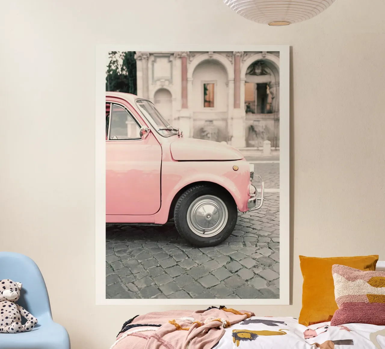 Auto rosa plexiglass da blacsteel