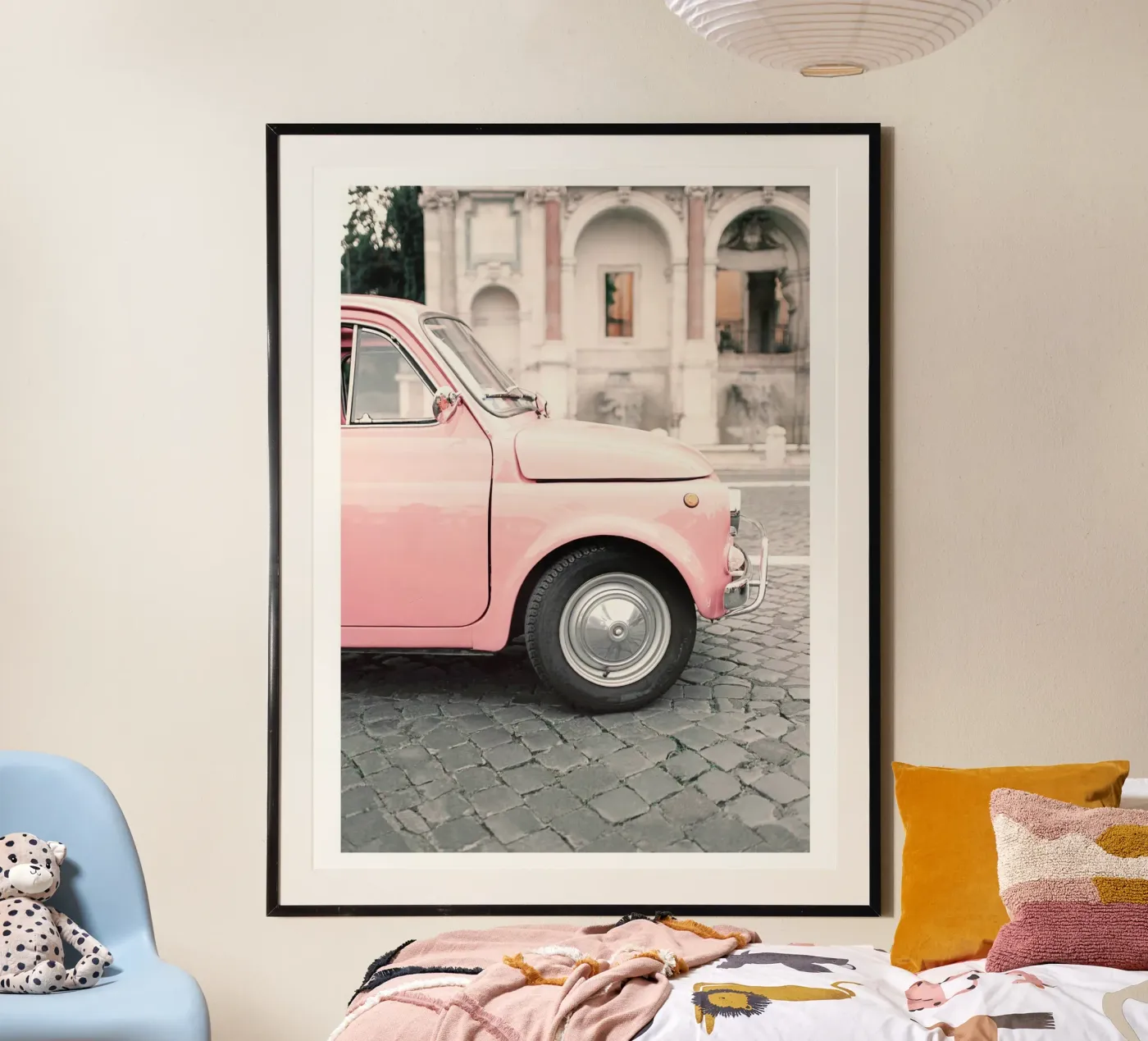 Pink Car poster da blacsteel