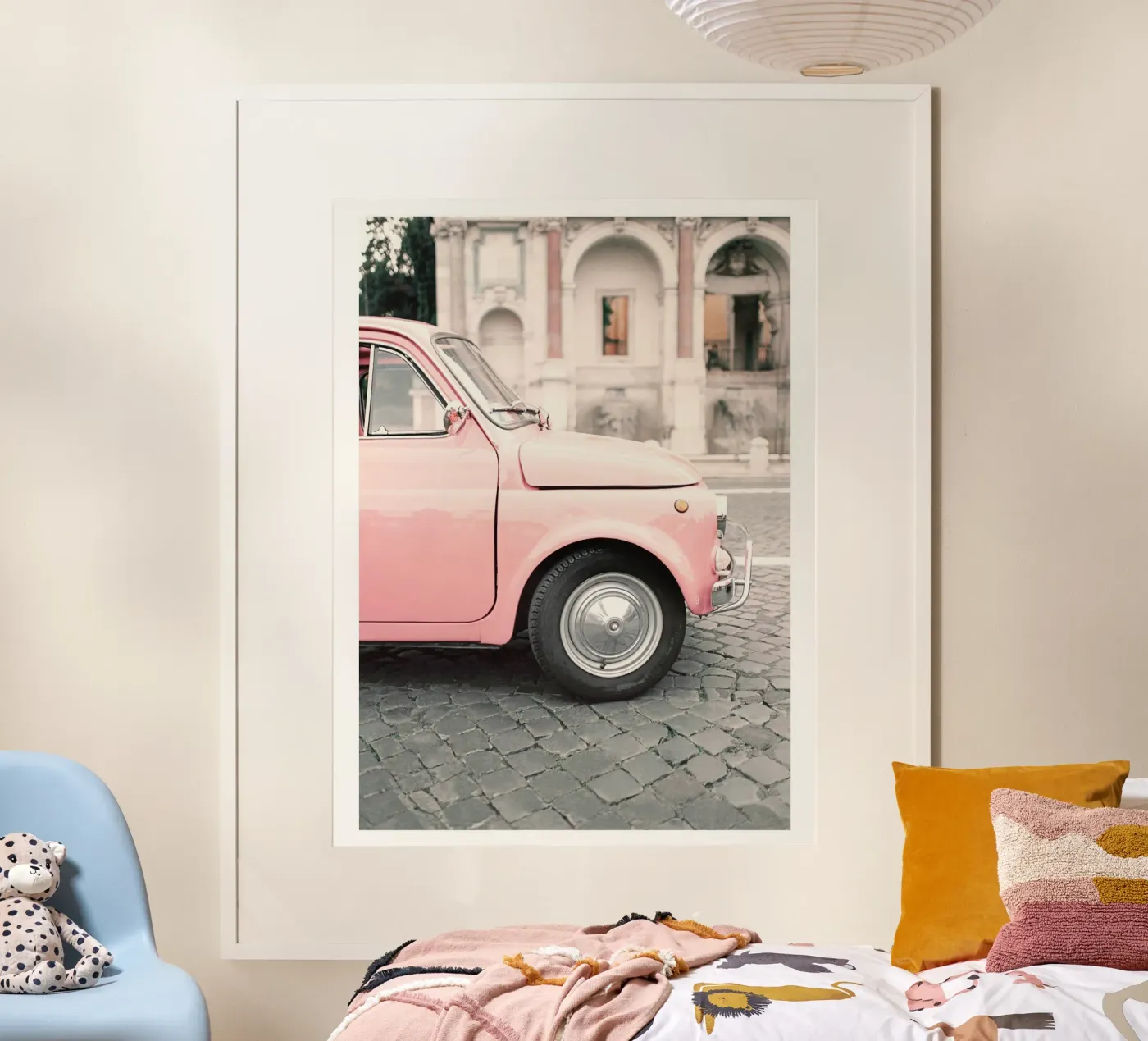 Pink Car poster da blacsteel