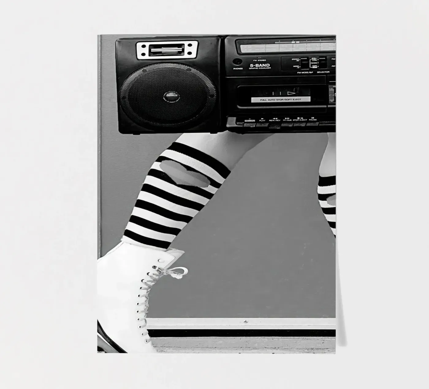 Rollerblades stickervel van blacsteel