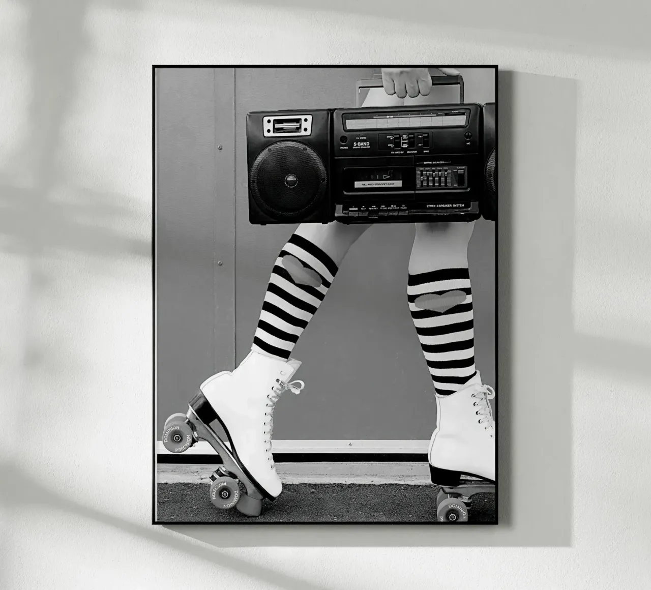 Rollerblades plexiglass da blacsteel