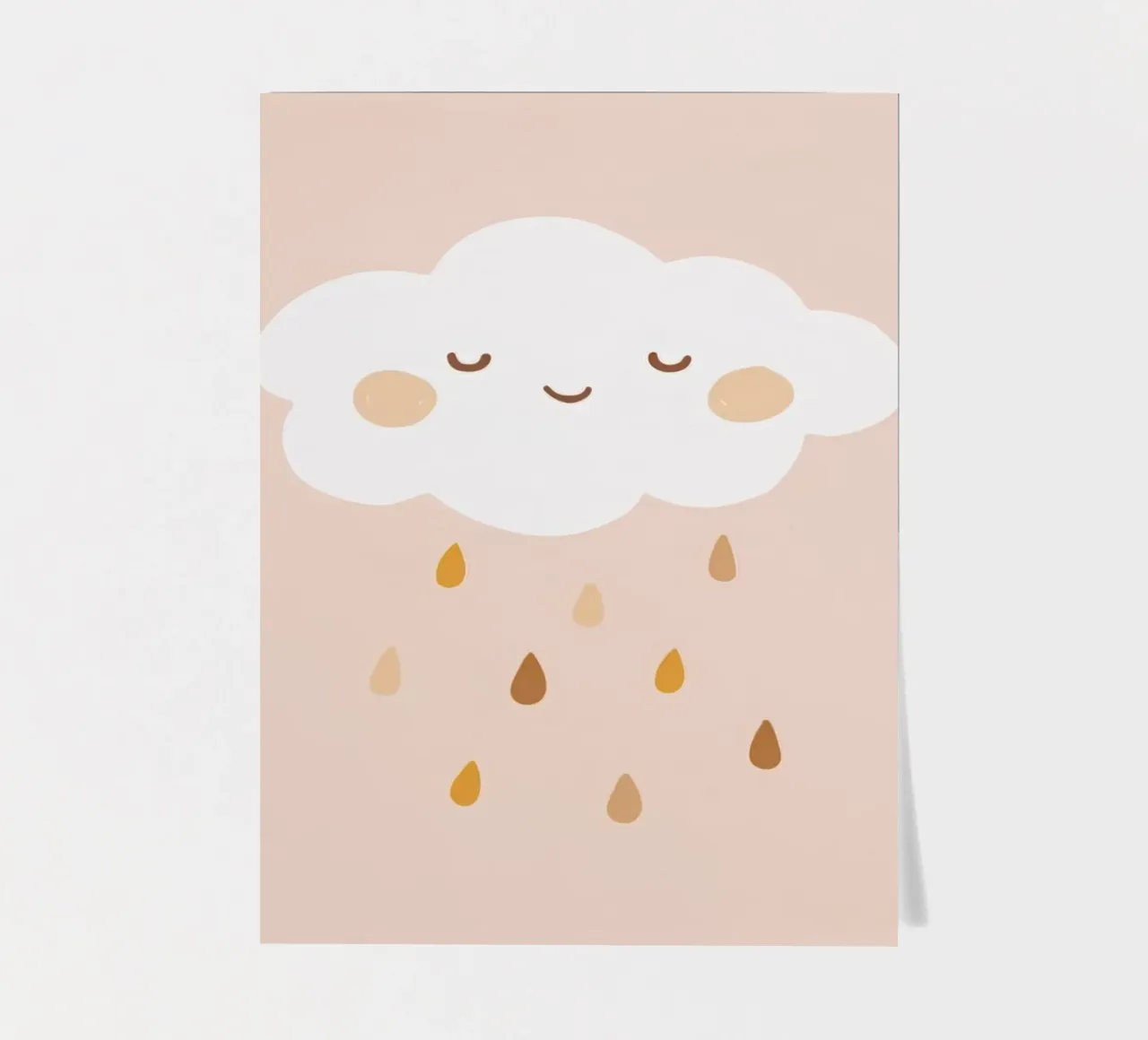 Smiling Cloud sticker sheet by Panait Ivascu