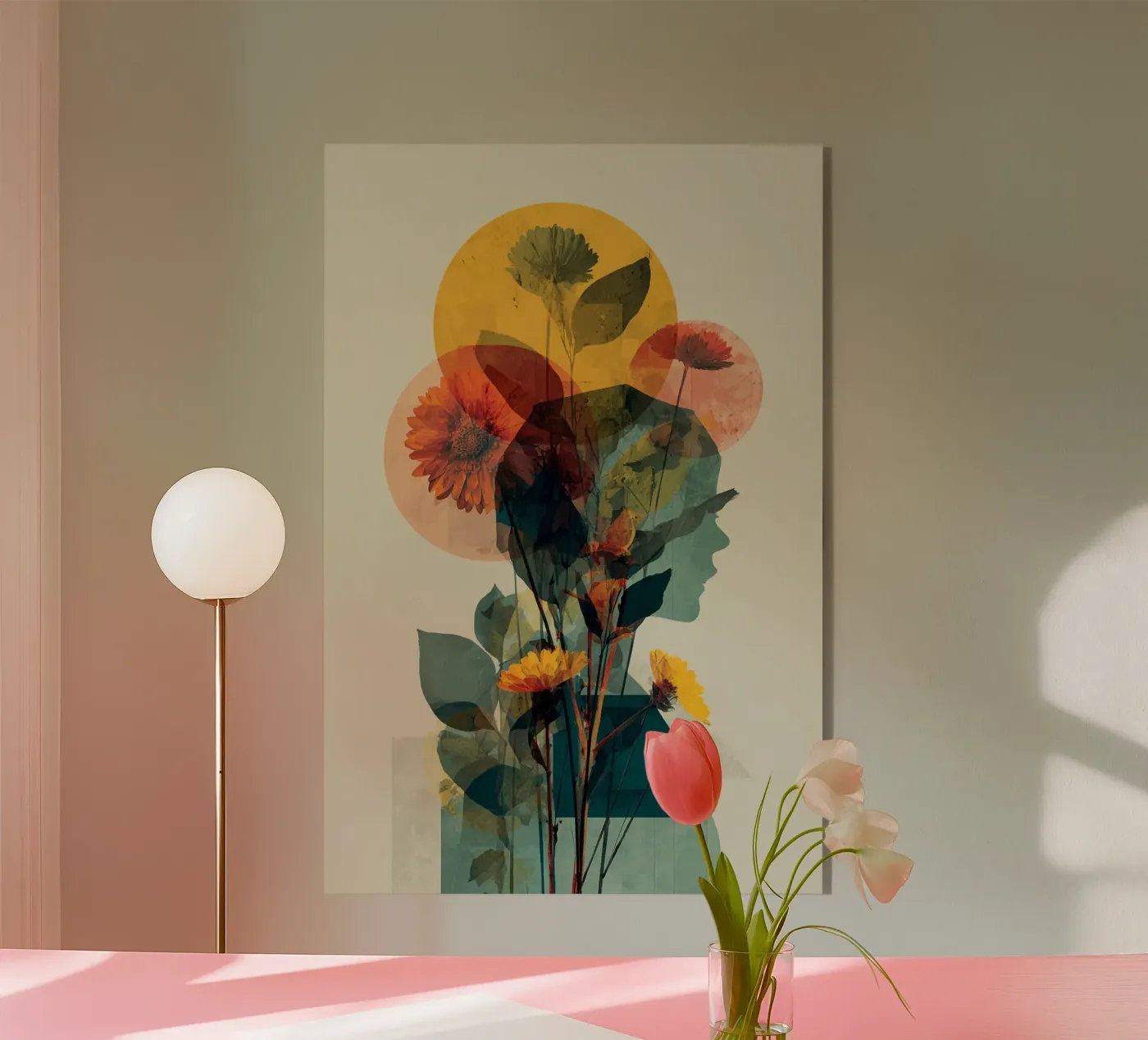 Botanical Mindscape plexiglas de Geometrica