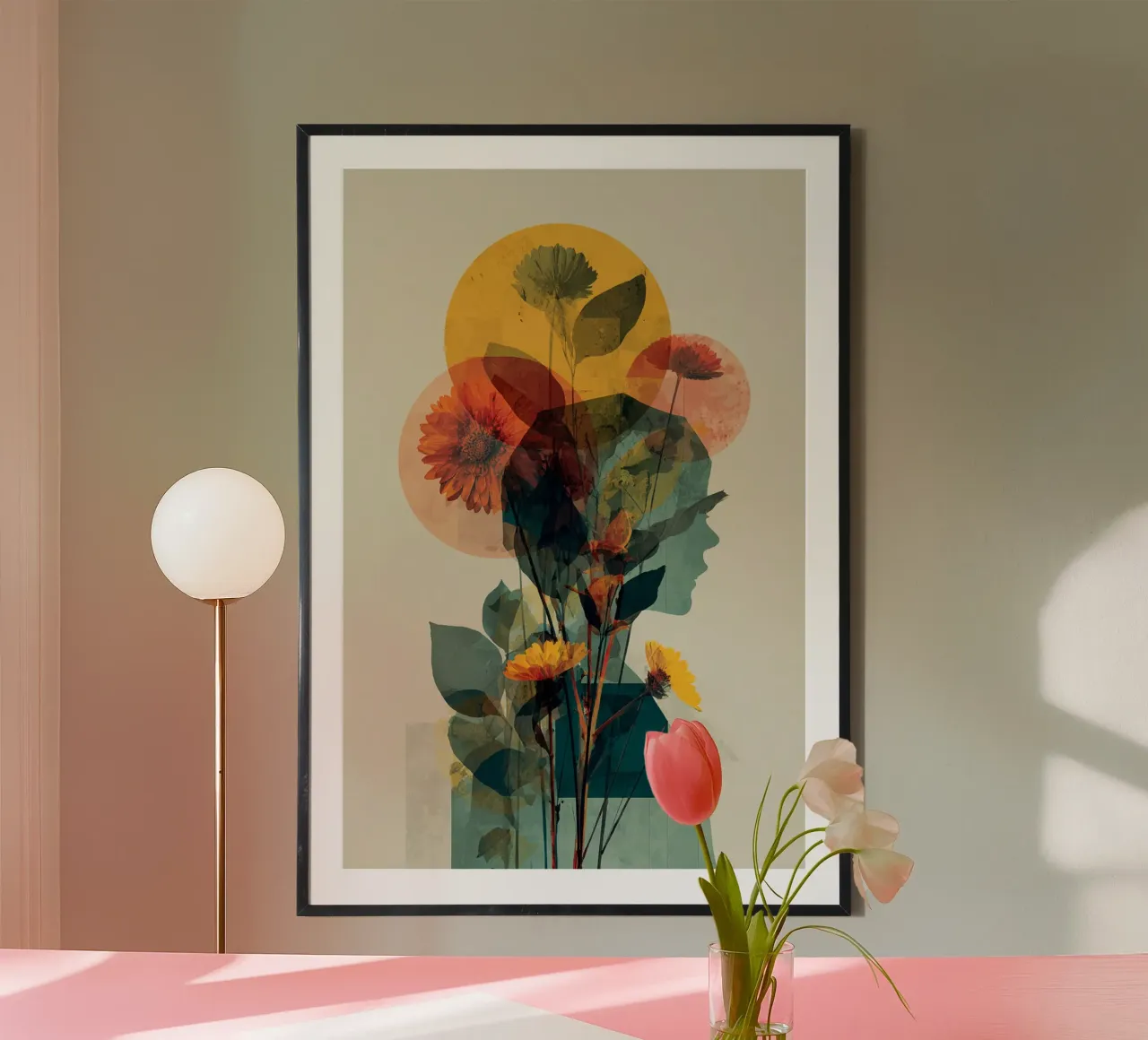 Botanical Mindscape poster da Geometrica