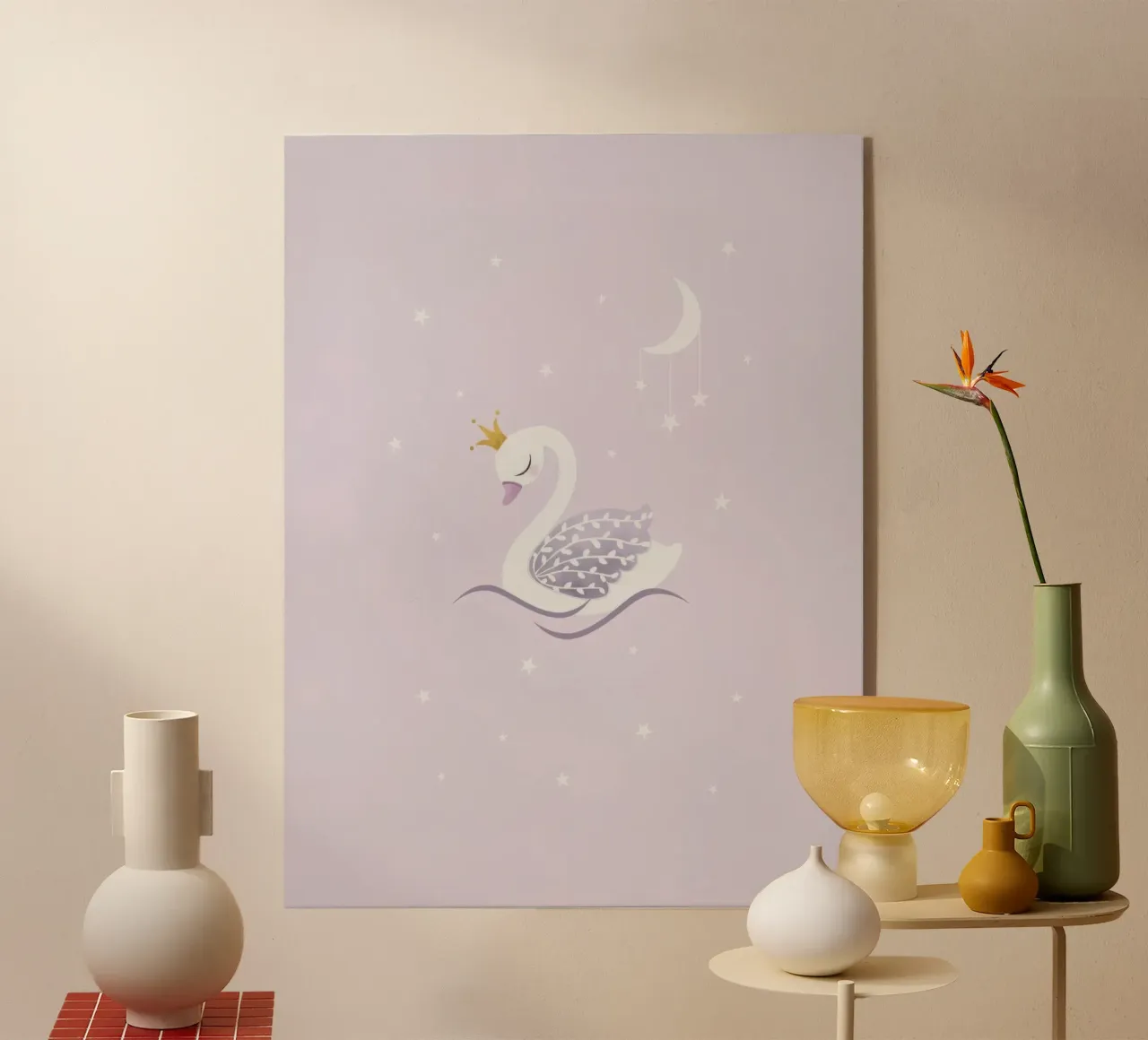 Cigno Reale plexiglass da Panait Ivascu