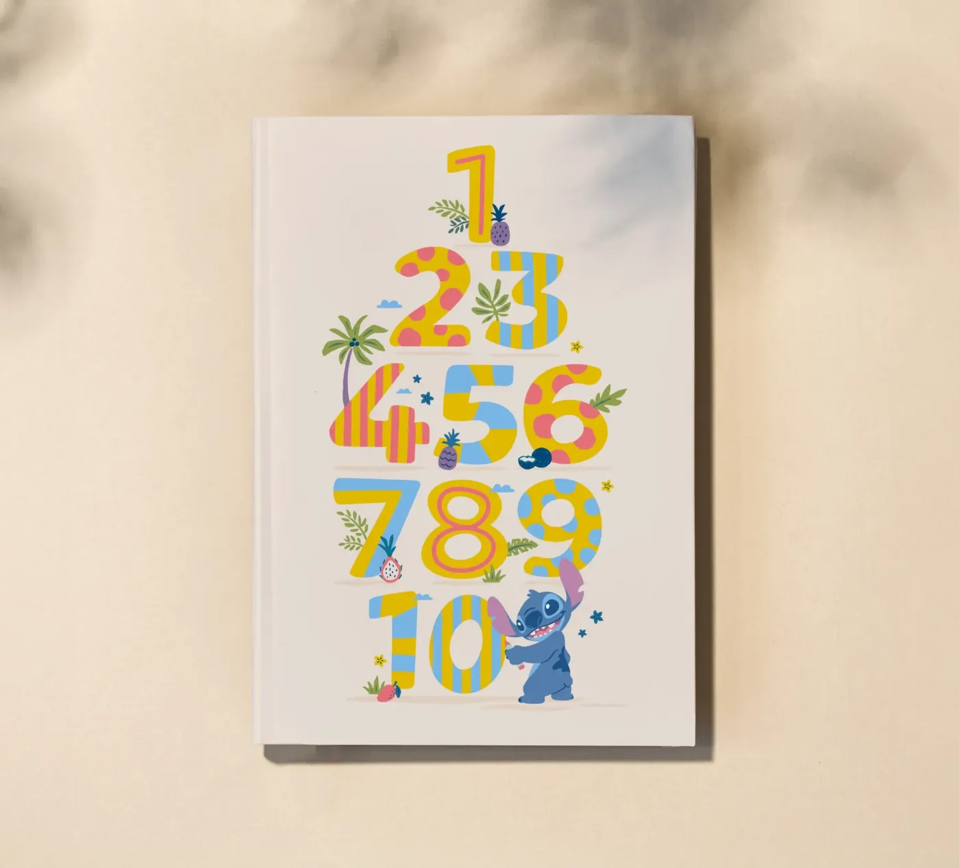 Stitch - Learn numbers Notizbuch von Stitch