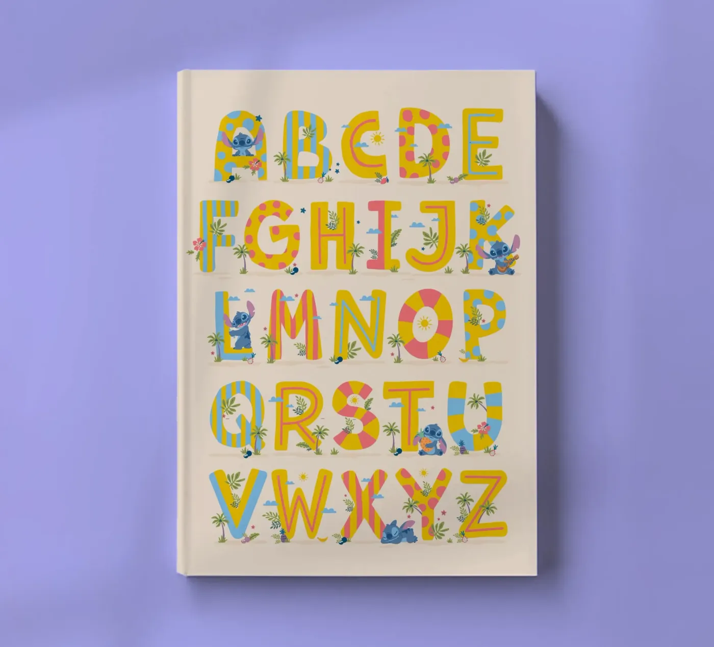 Stitch - ABC Leren notitieboek van Stitch