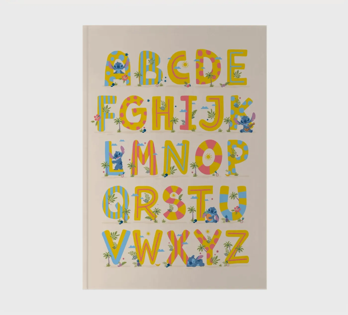 Stitch - ABC Leren notitieboek van Stitch