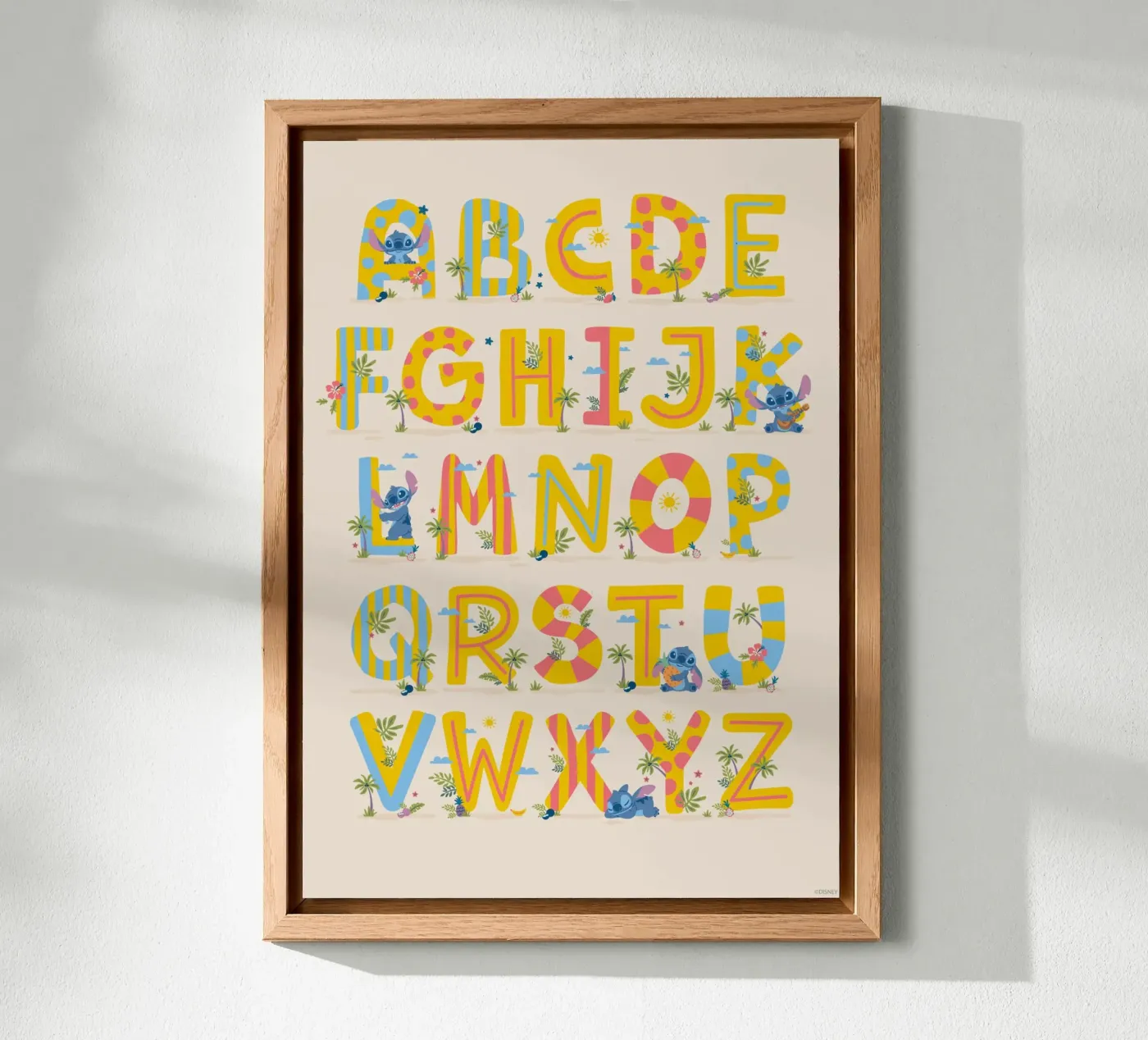 Stitch - ABC Learning forex plate by Stitch