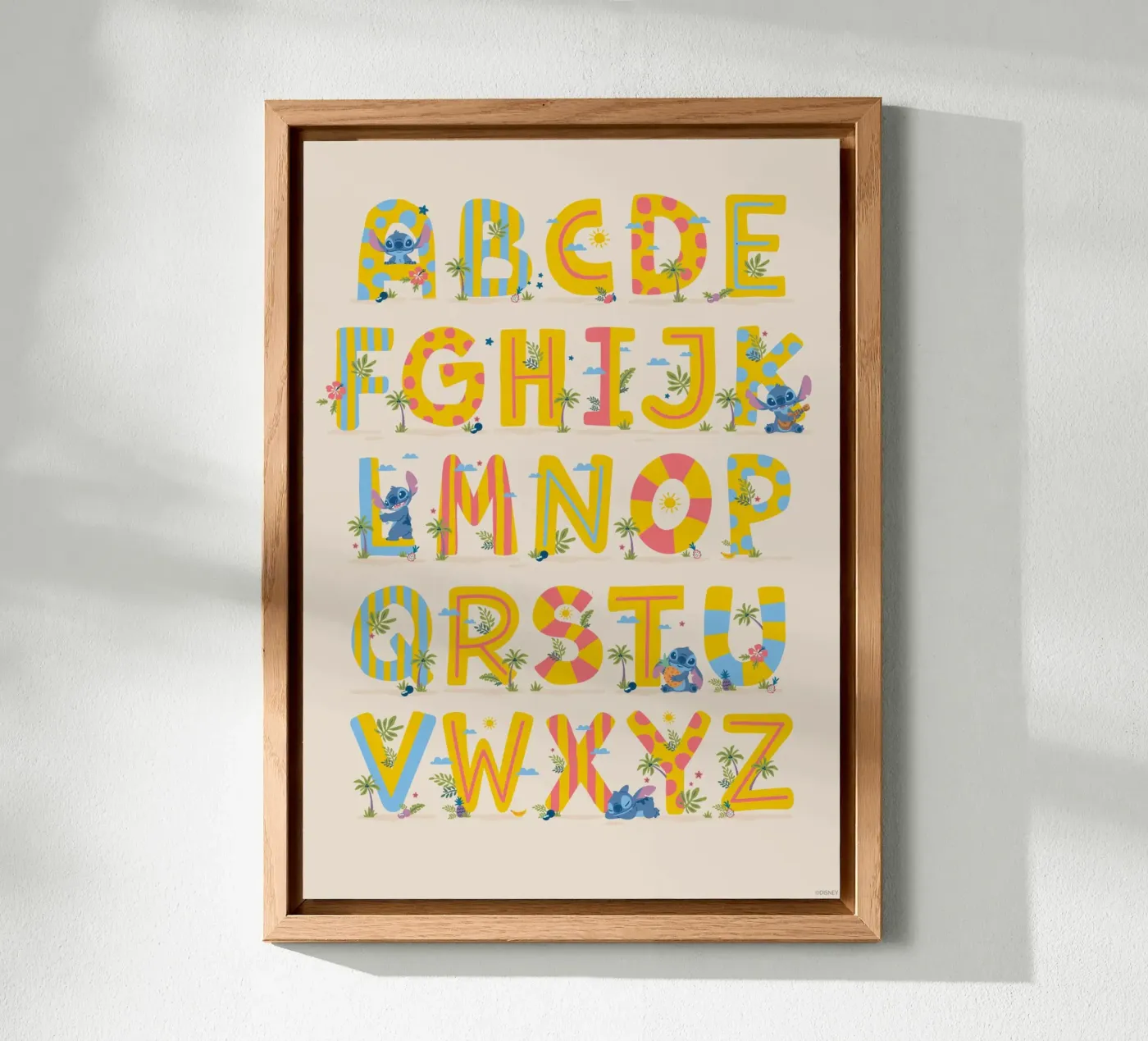 Stitch - ABC Learning forex-plaat van Stitch