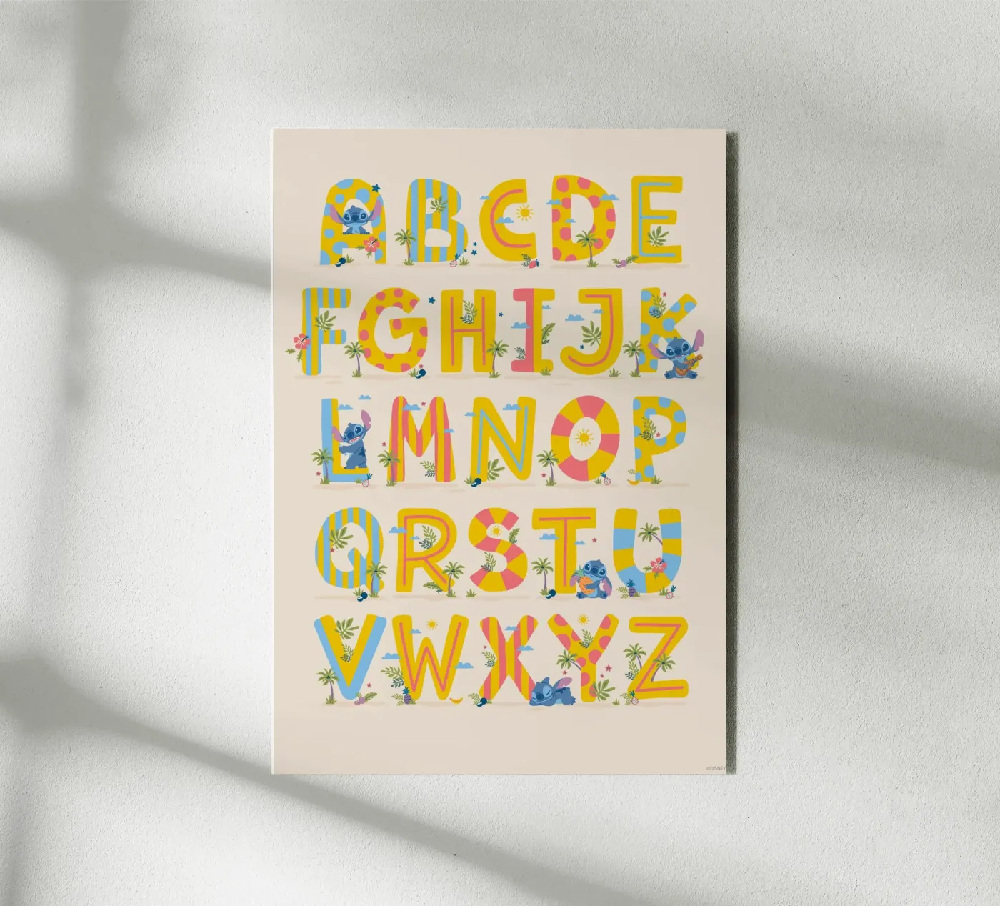 Stitch - ABC Learning forex plate by Stitch