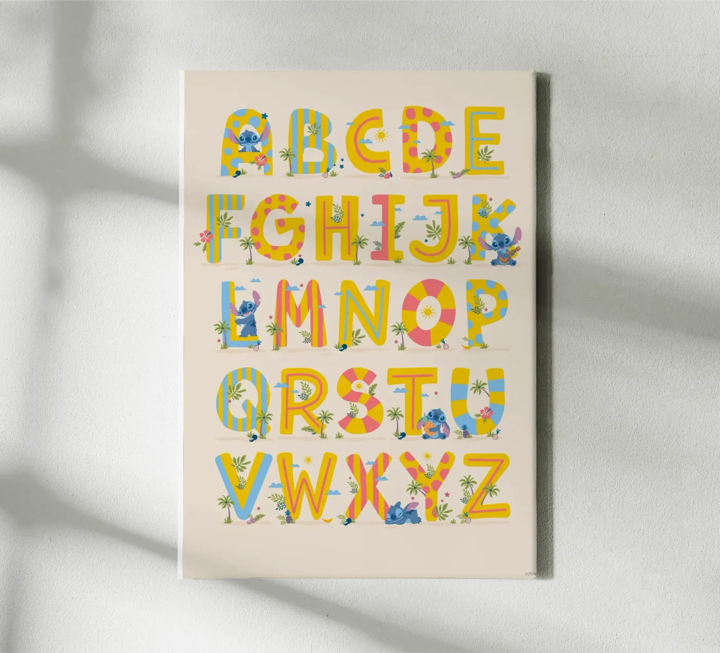 Punto - ABC Learning tela da Stitch