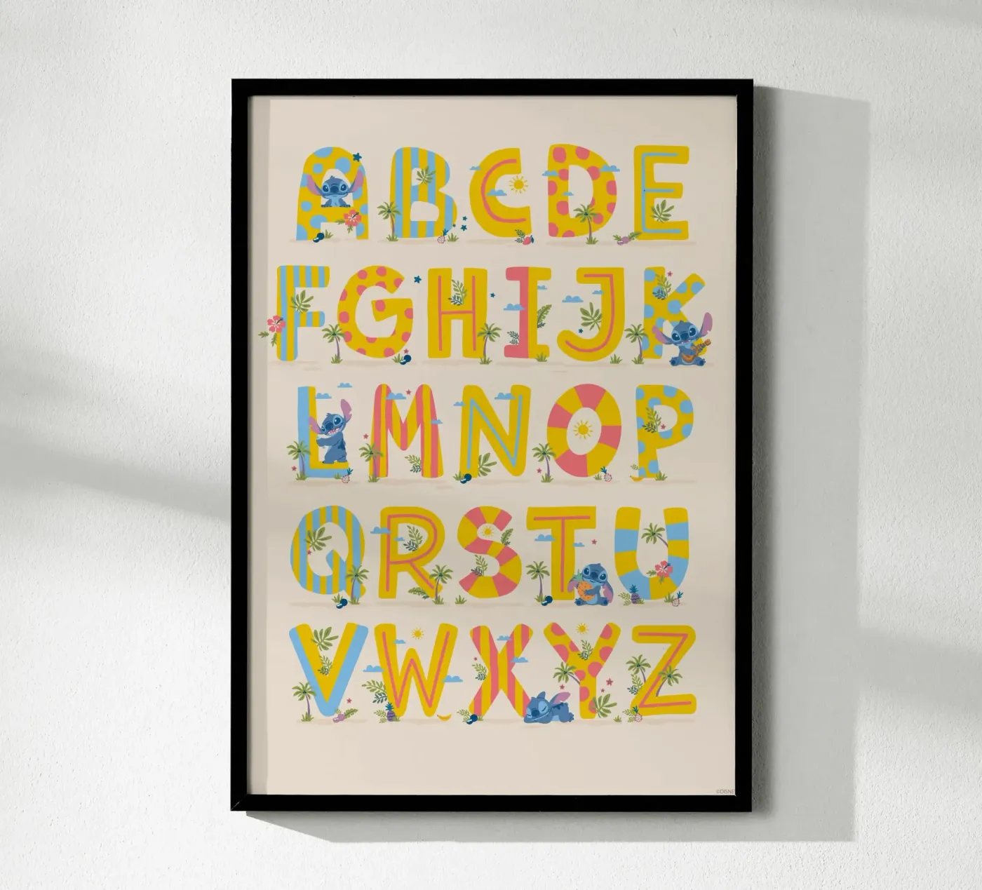 Stitch - ABC Leren hahnemühle van Stitch