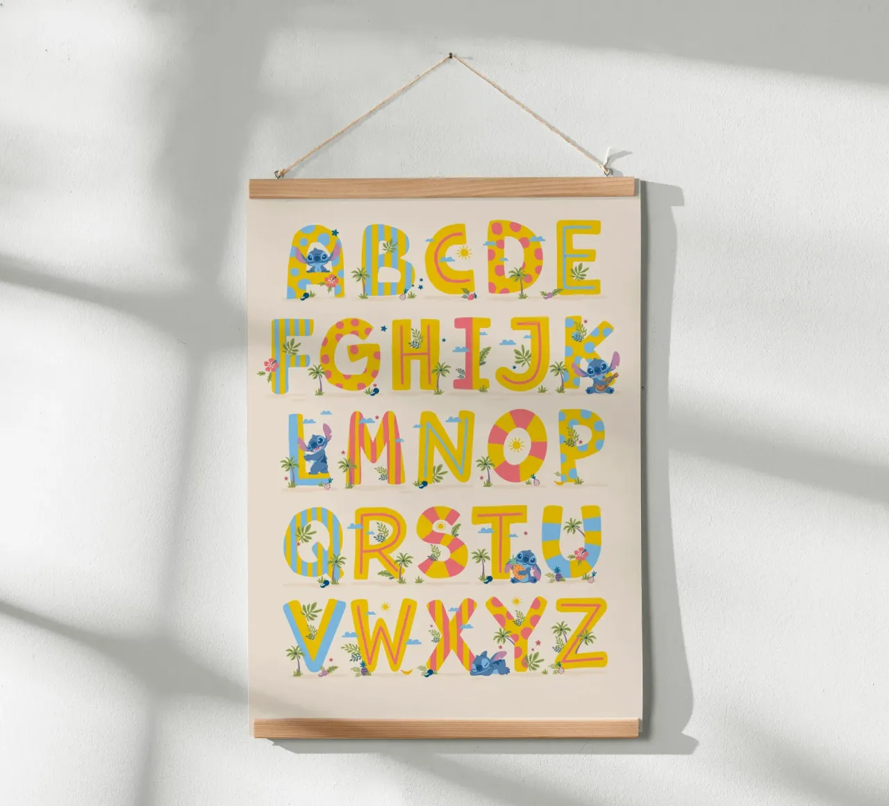 Punto - ABC Learning poster da Stitch