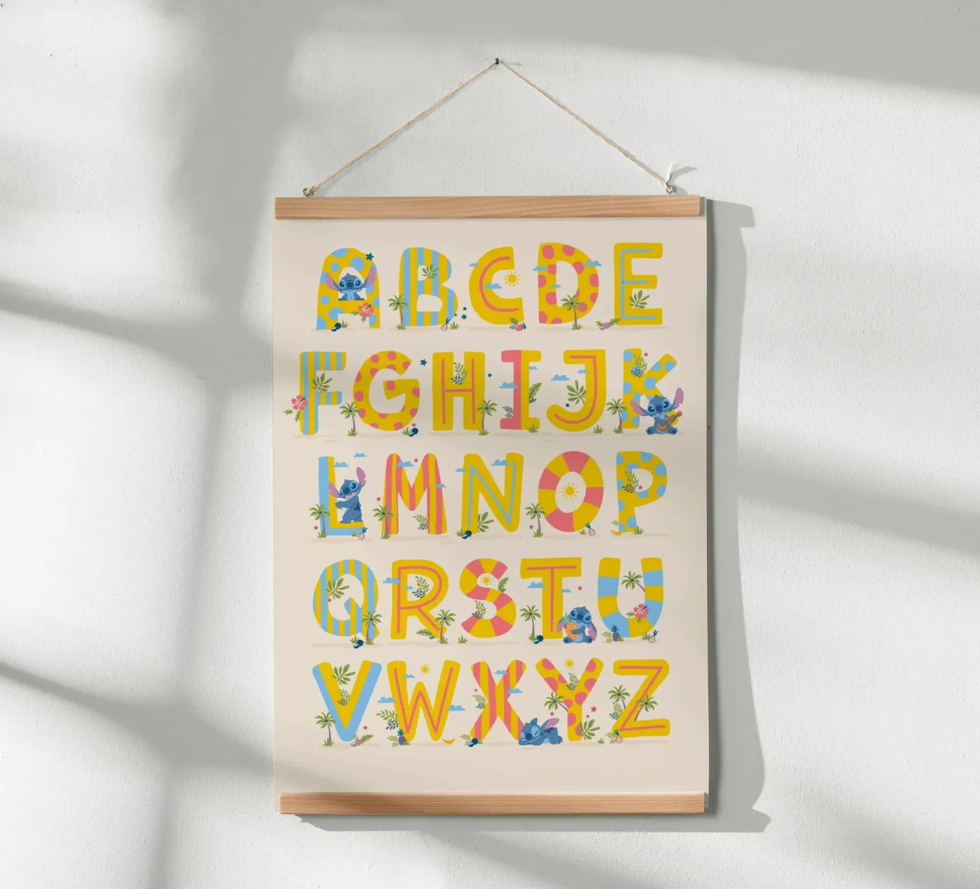 Stitch - ABC Leren hahnemühle van Stitch