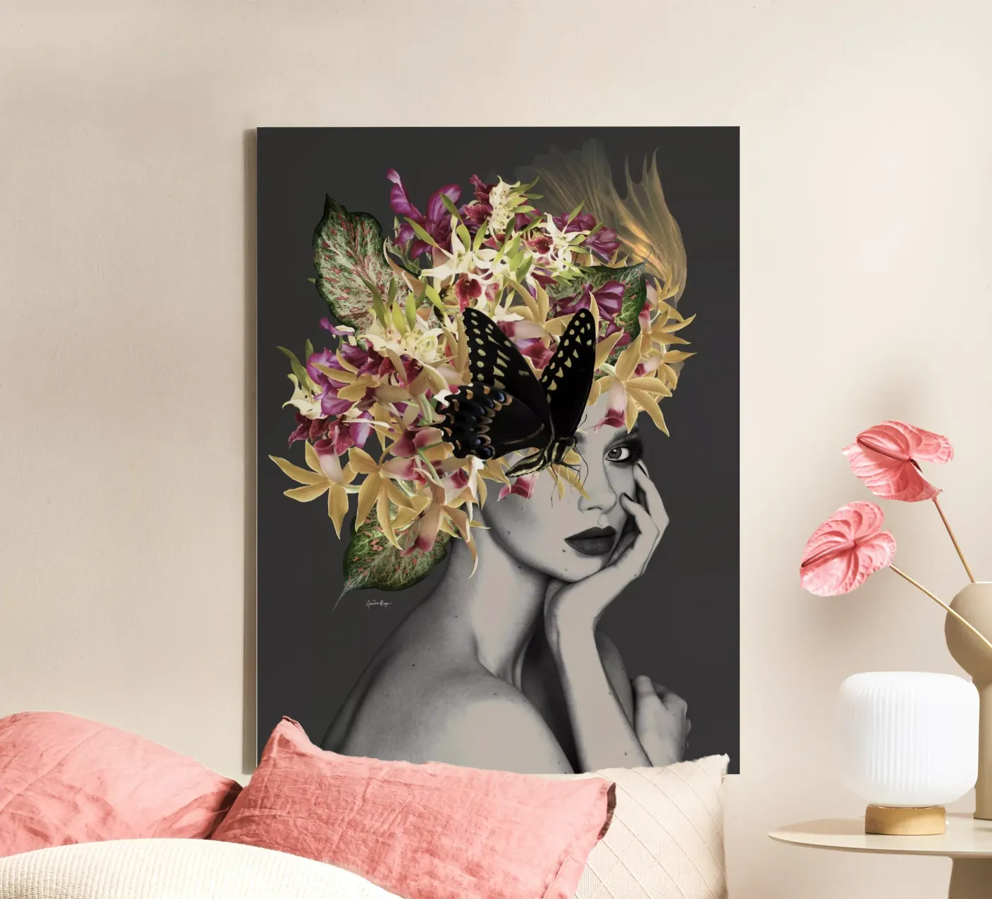 Anna canvas van Ana Paula Hoppe