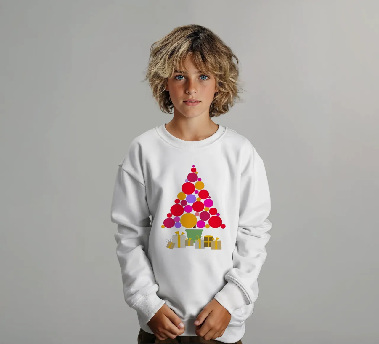 Fun Christmas Tree felpa bambino da MirimoDesign