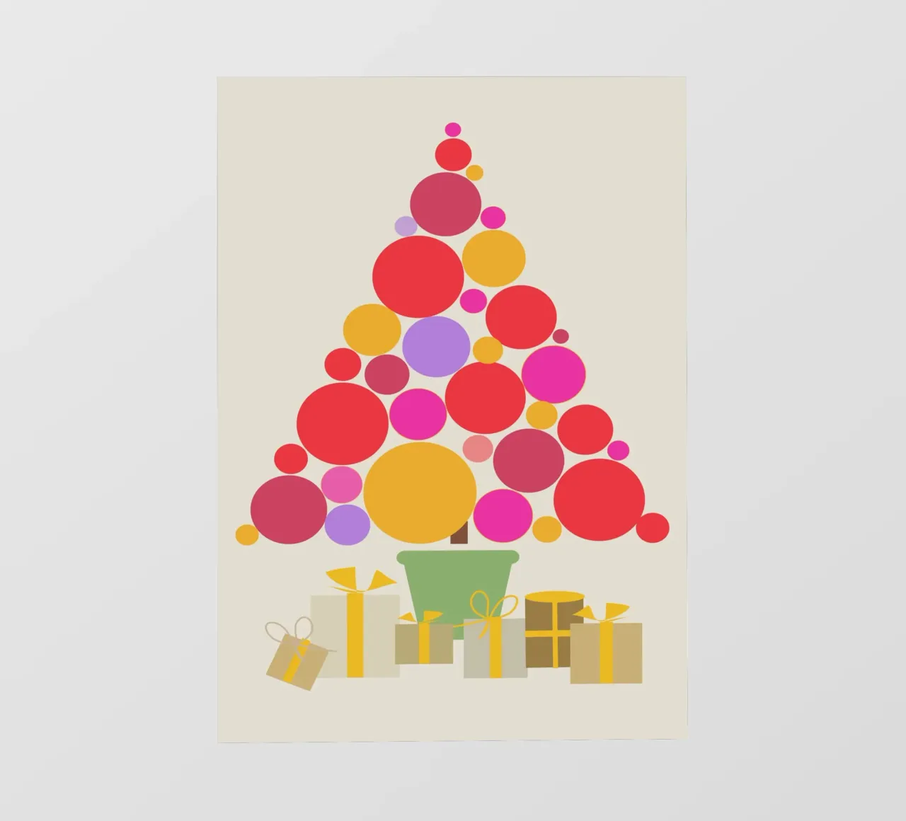 Fun Christmas Tree telo in pvc da MirimoDesign