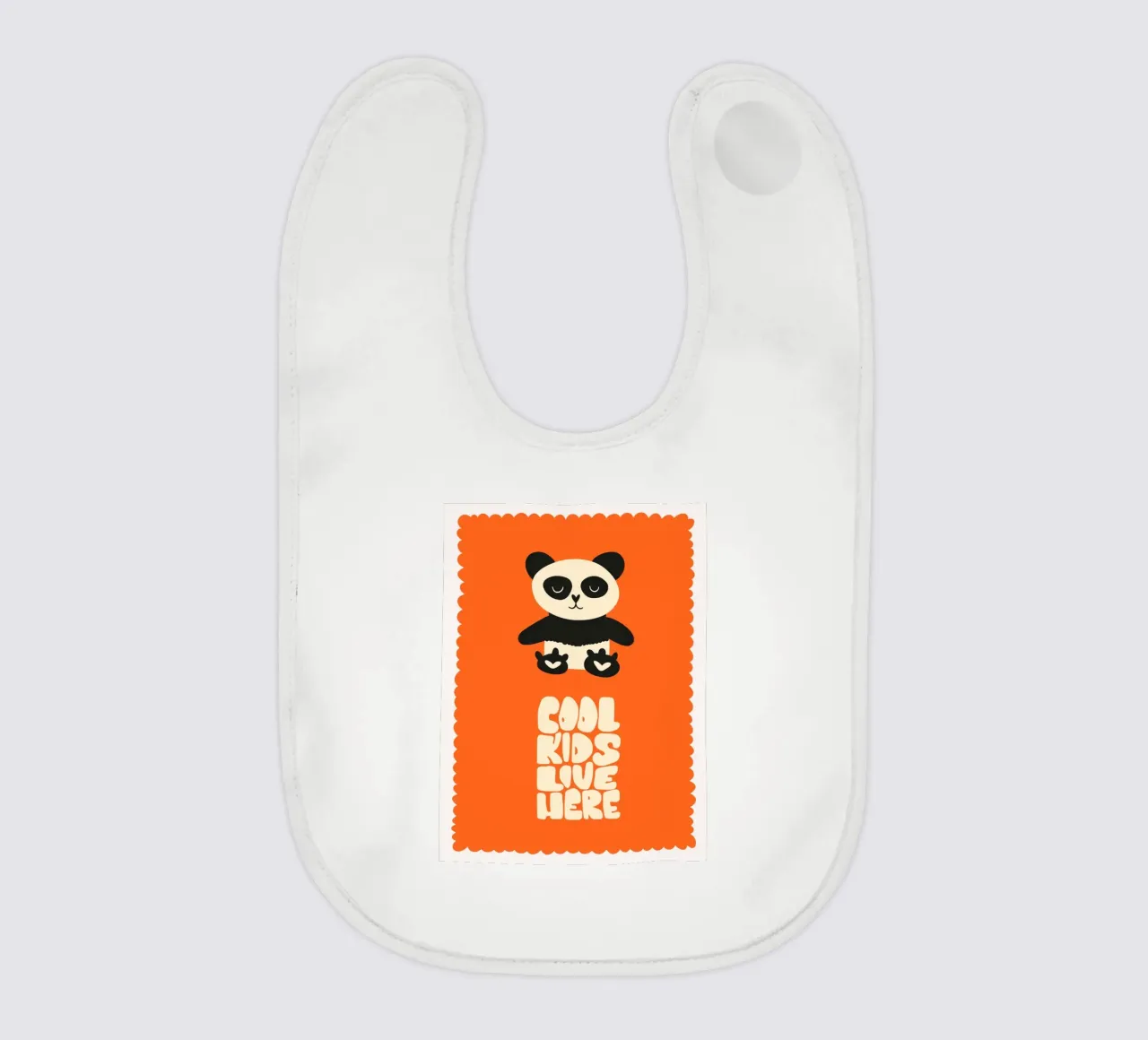 Orso panda bavaglino da 🐹 BABY ART PRINTS