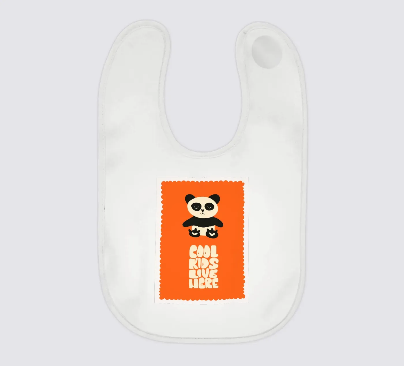 Orso panda bavaglino da 🐹 BABY ART PRINTS