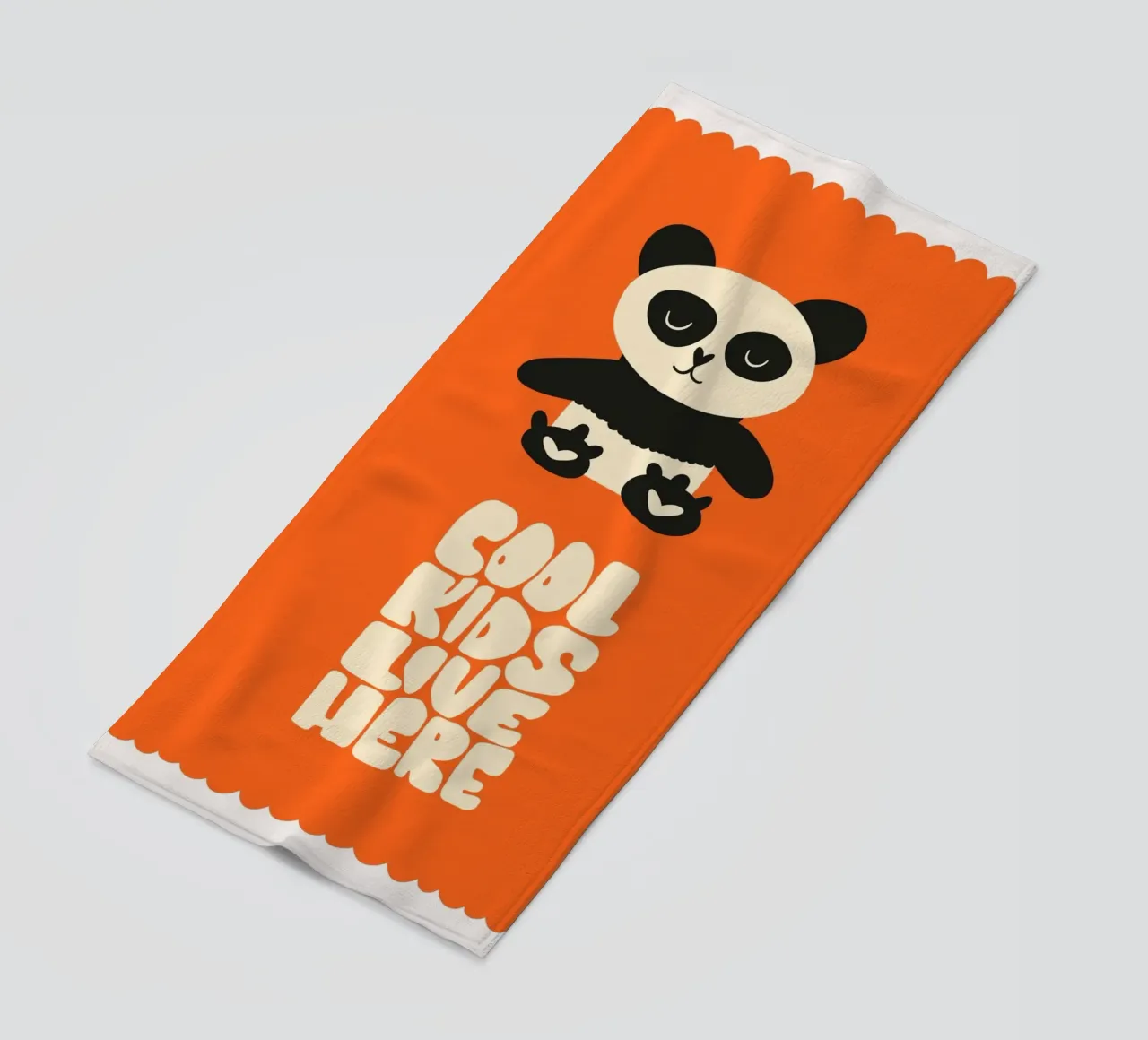 Orso panda telo mare da 🐹 BABY ART PRINTS