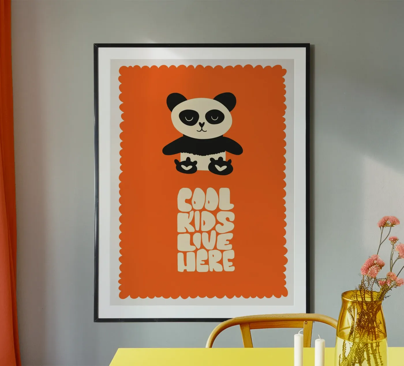 Ours Panda poster de 🐹 BABY ART PRINTS