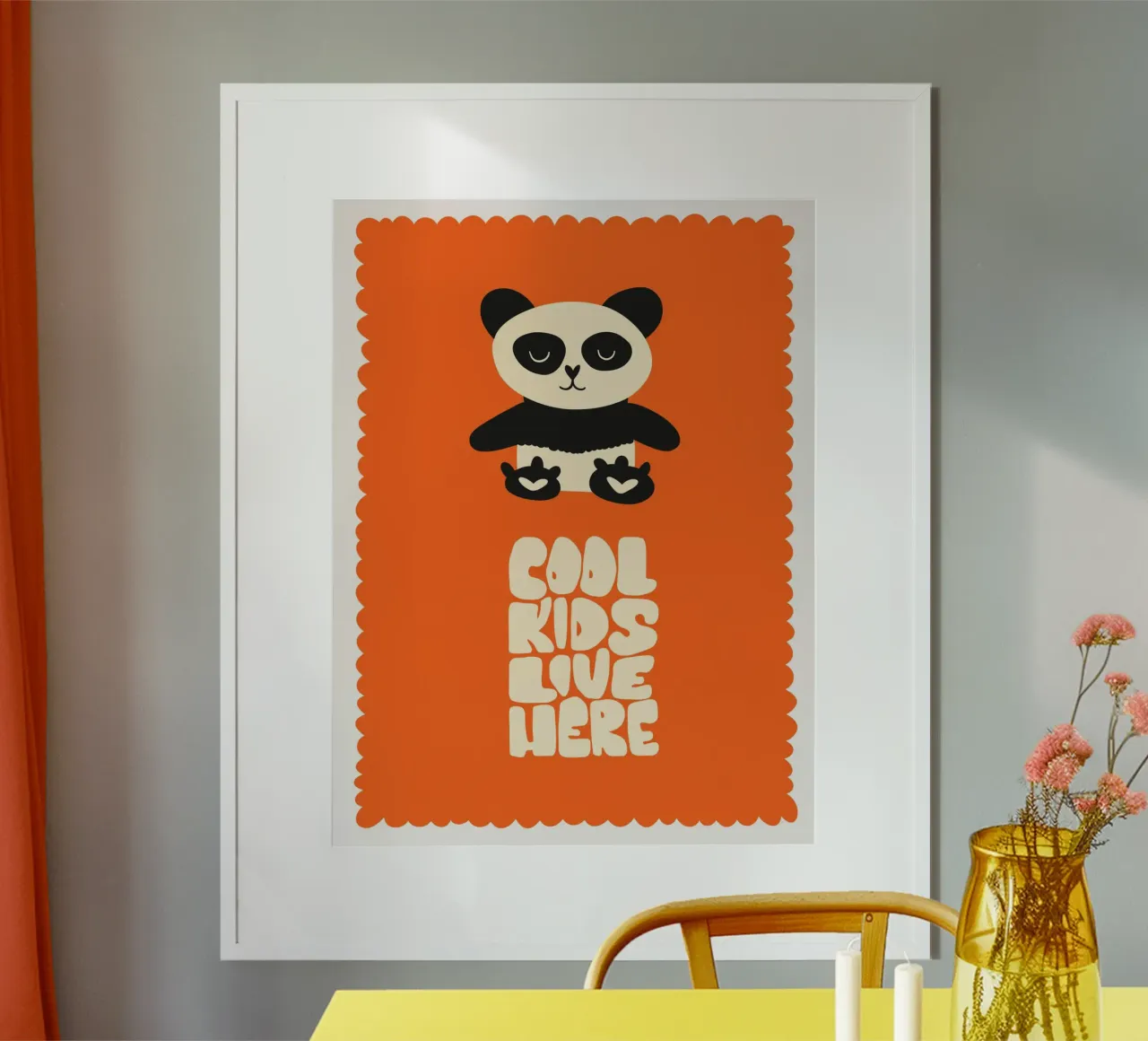 Panda Bear poster by 🐹 BABY ART PRINTS