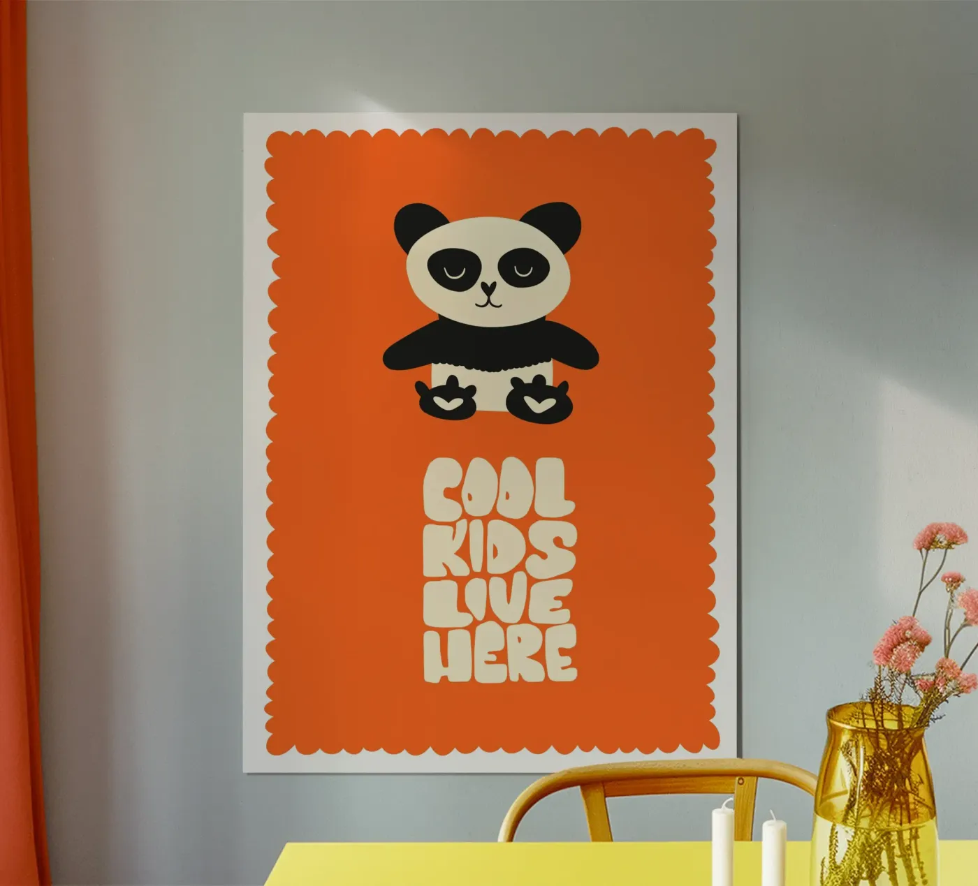 Ours Panda poster de 🐹 BABY ART PRINTS