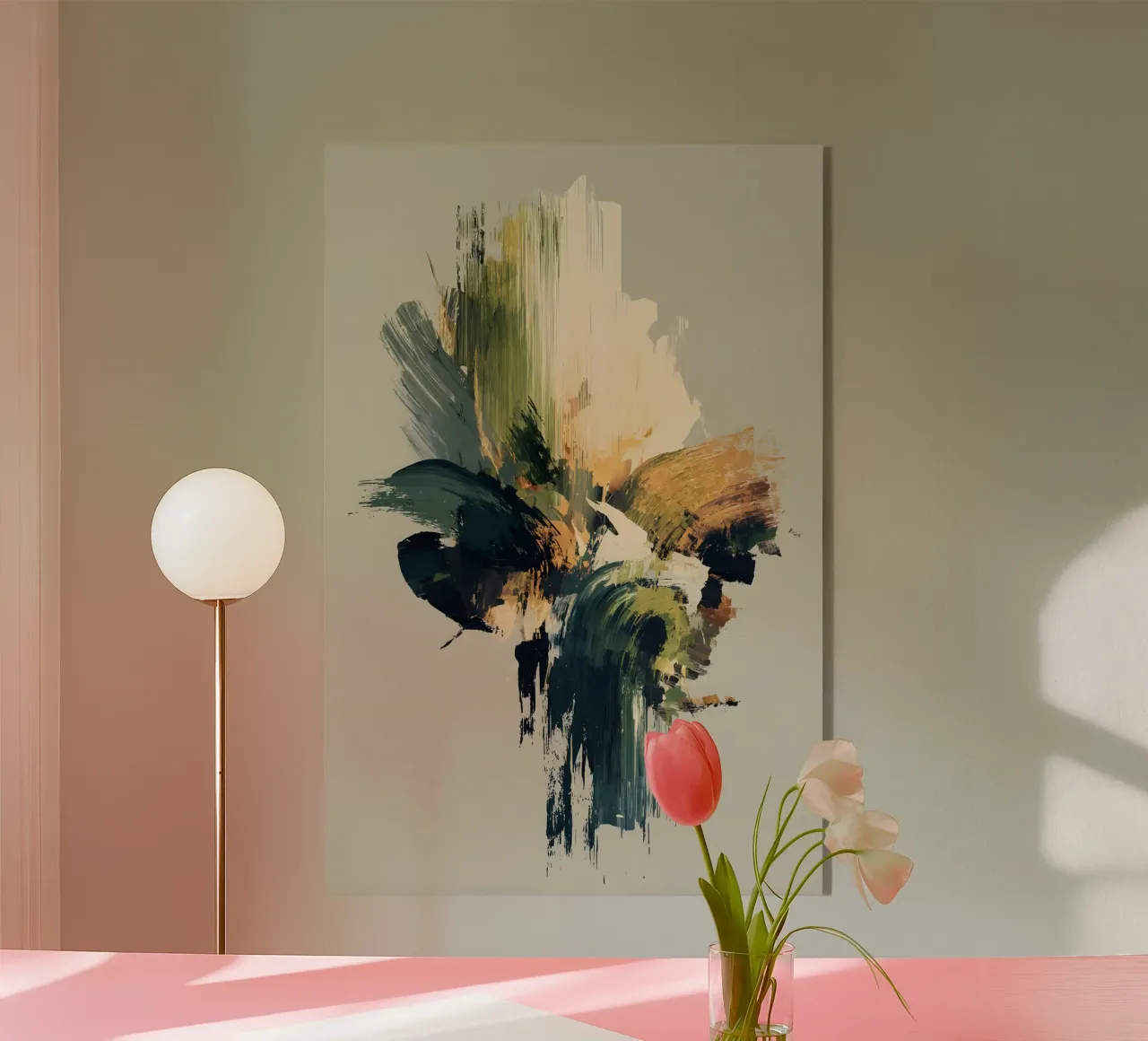 Olive Brush Mark plexiglass da Mosaic Dialogue