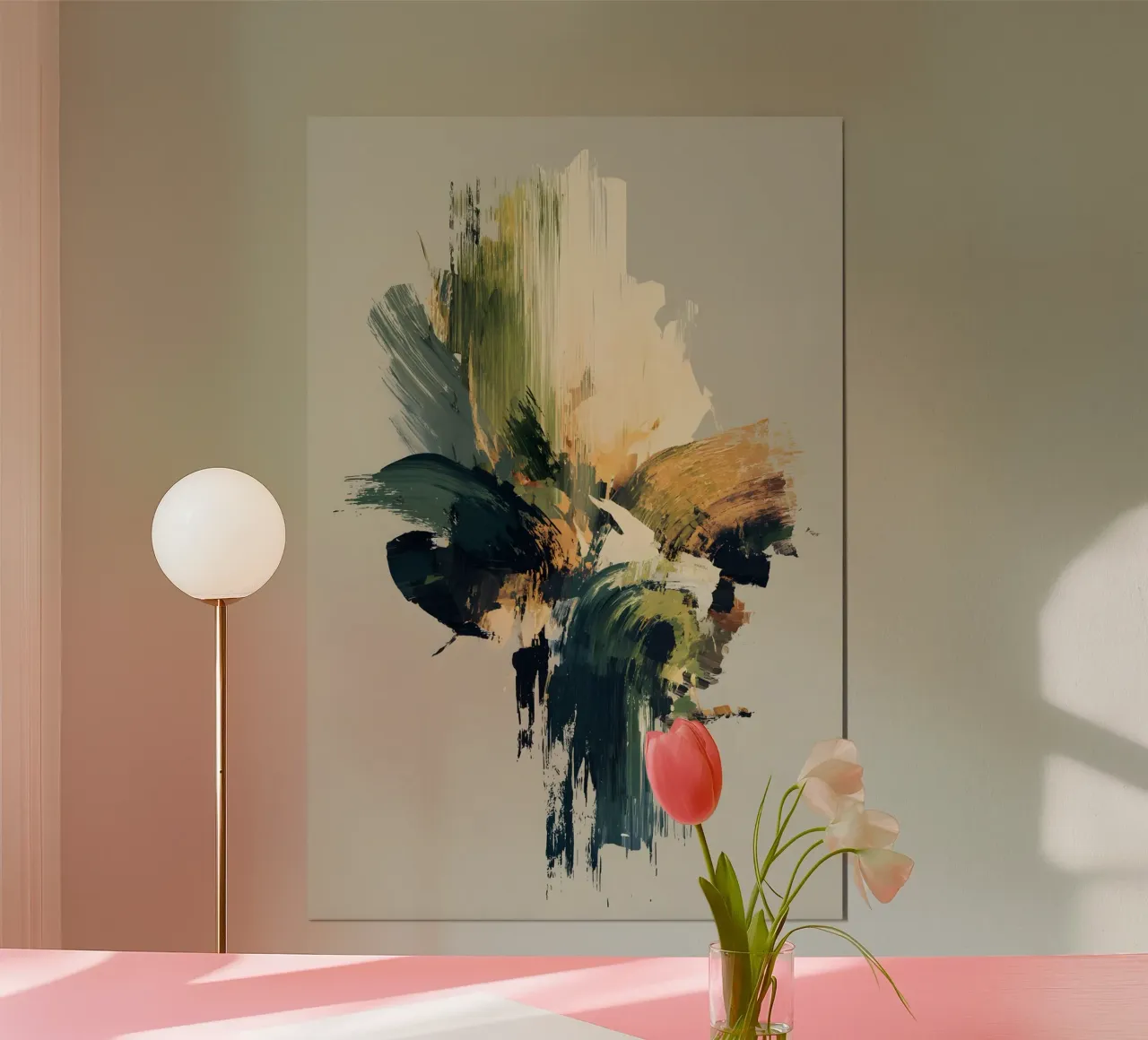 Olive Brush Mark poster da Mosaic Dialogue