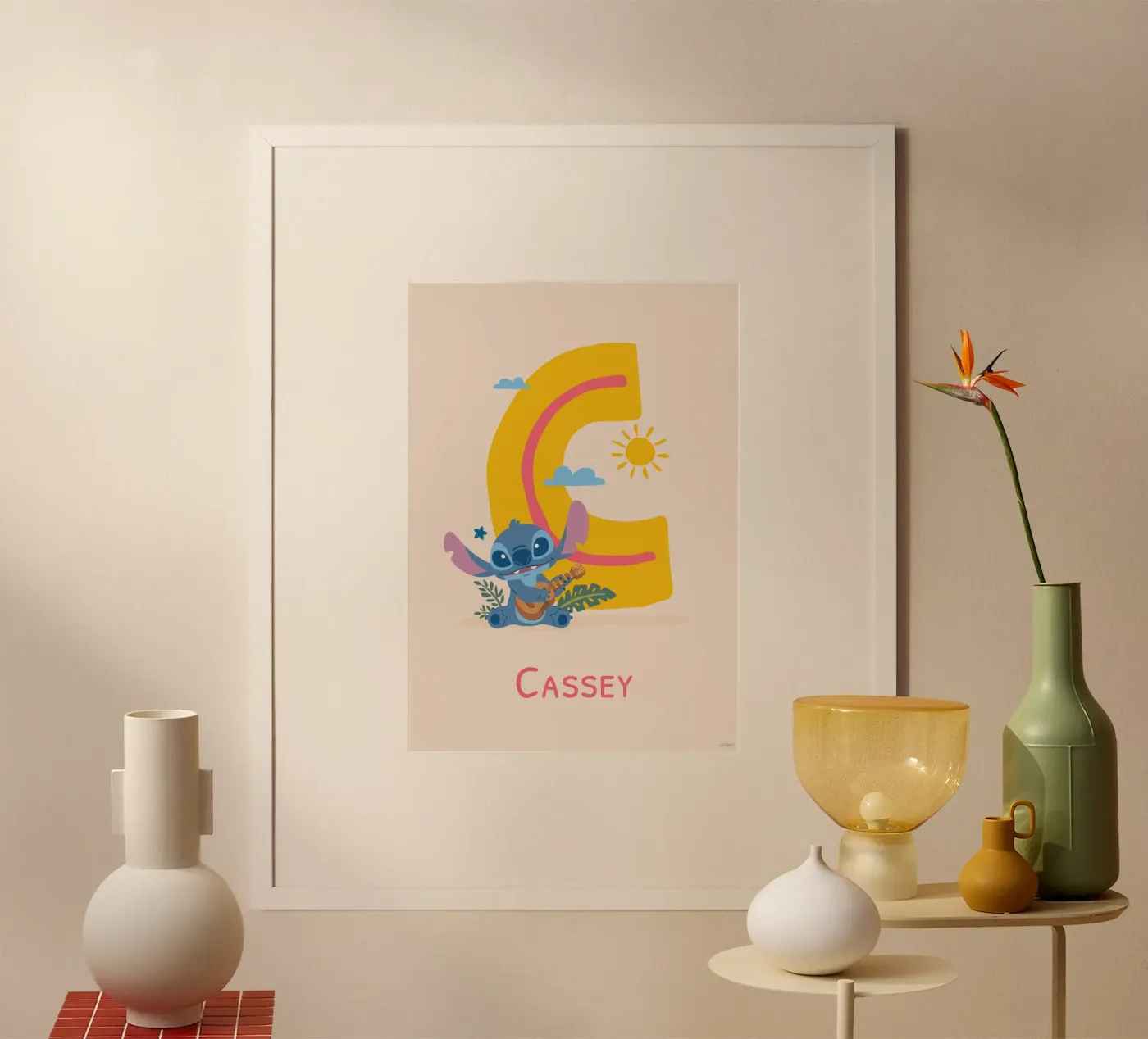 Stitch poster by Stitch