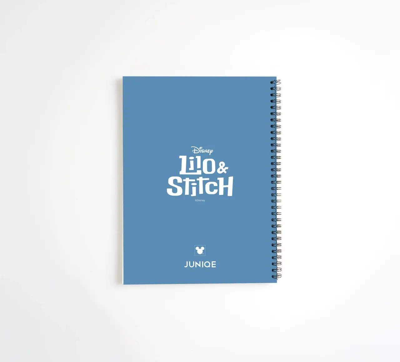 Stitch - Letter H with name spiral notebook by Stitch