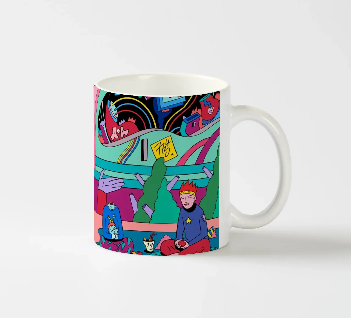 Arx Conclave ceramic mug by aryamularama