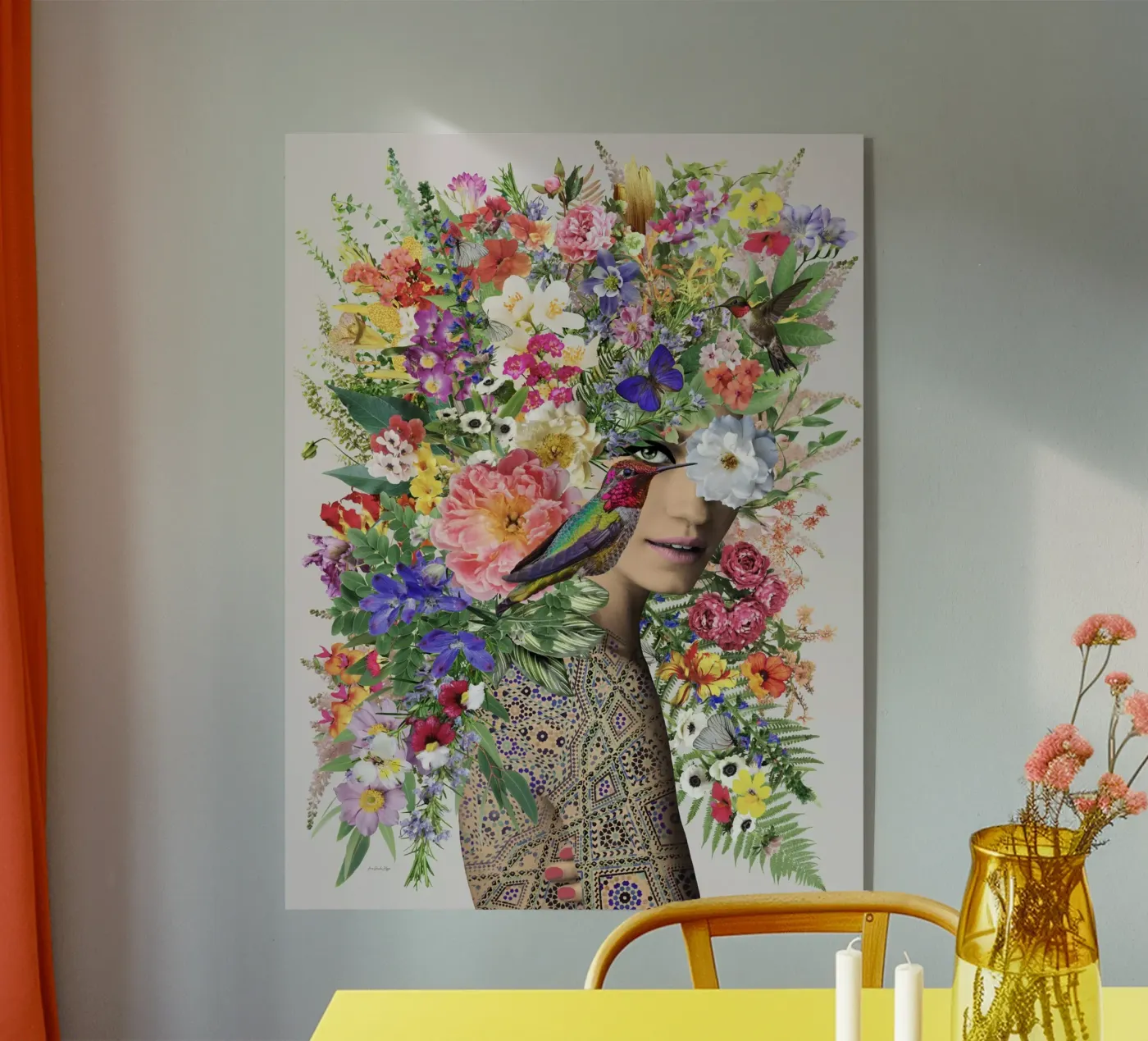 Antonella Acryl-Glas von Ana Paula Hoppe